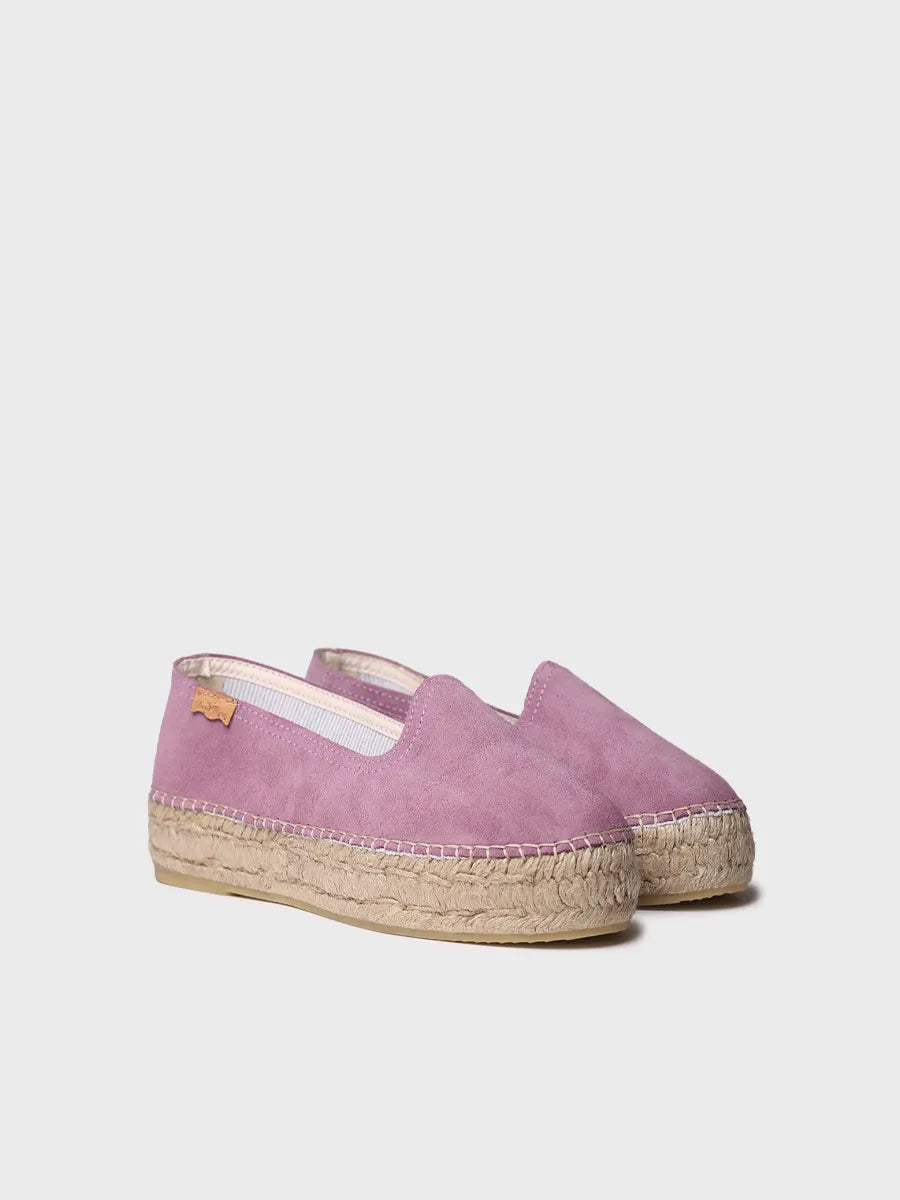 Toni Pons Keira espadrilles fermées suède lavande