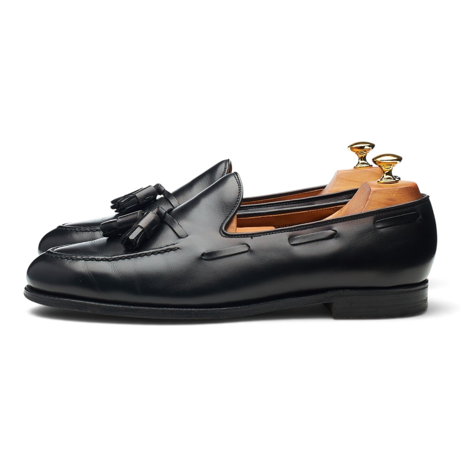 Crockett & Jones Cavendish mocassins cuir noir UK 10.5