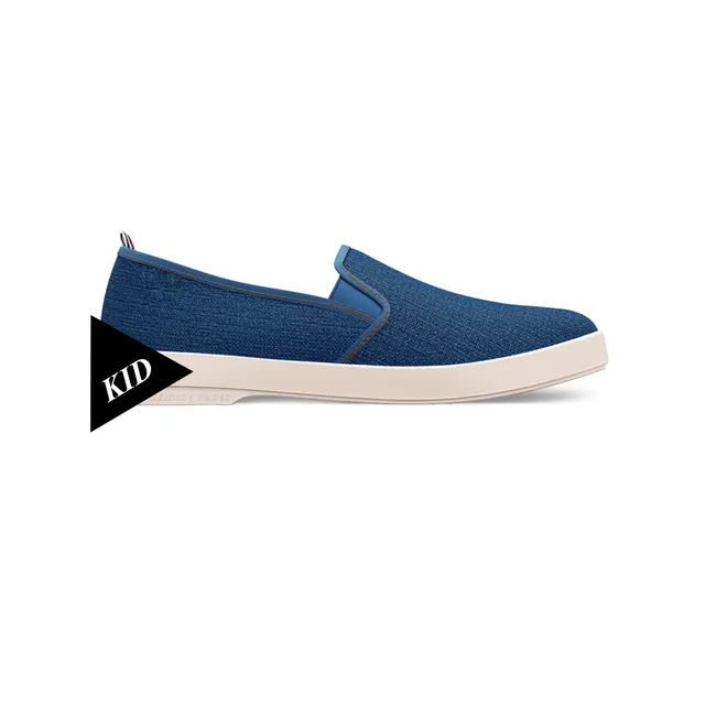 Rivieras Classic Jean espadrilles enfant bleu jean