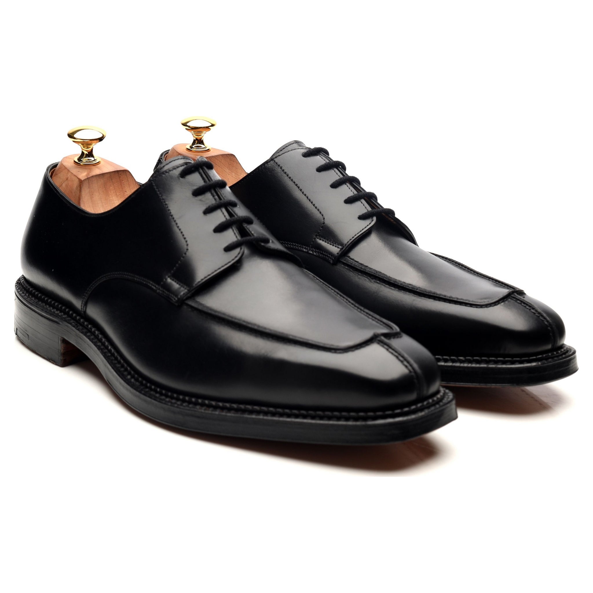 Crockett & Jones Falmouth derby cuir noir pointure UK 10,5