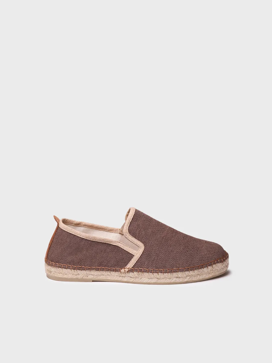 Toni Pons Dallas espadrille homme toile marron