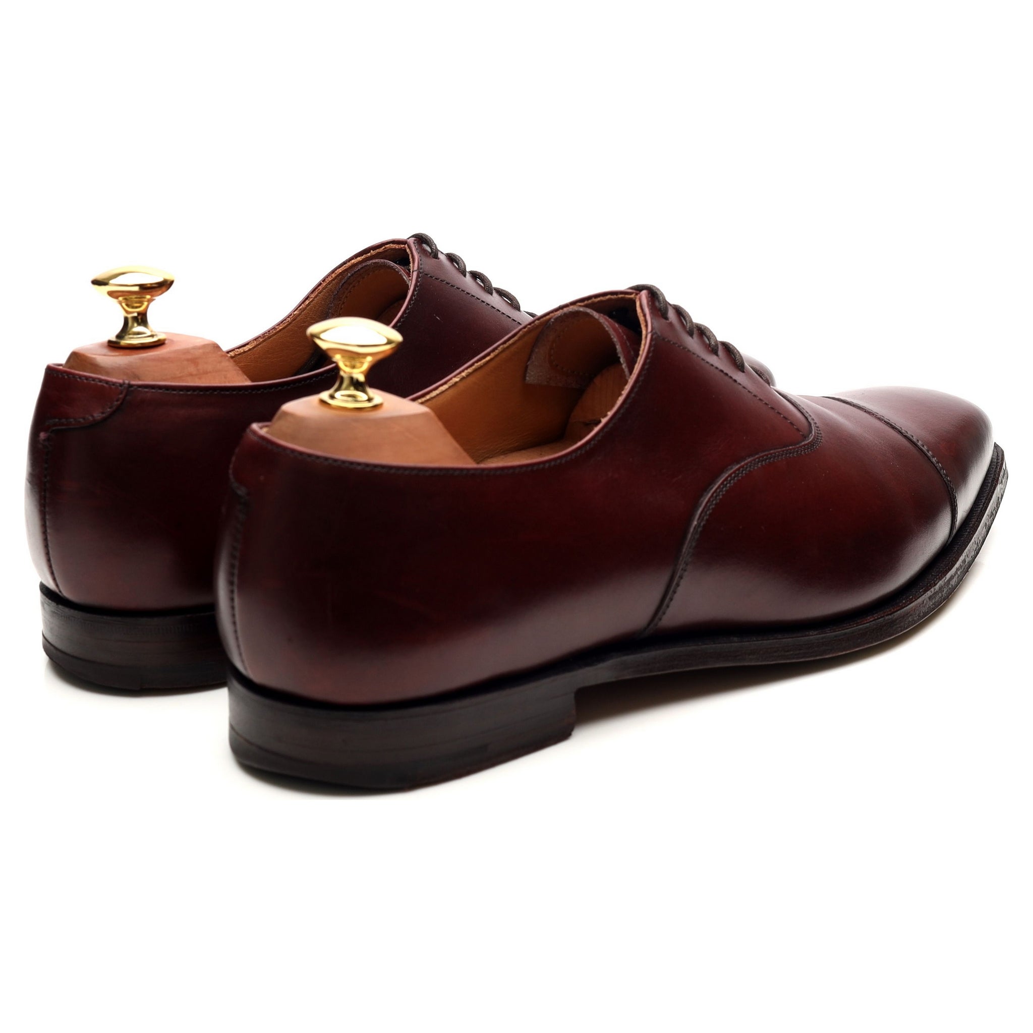 Crockett & Jones oxford cuir bordeaux pointure UK 8.5