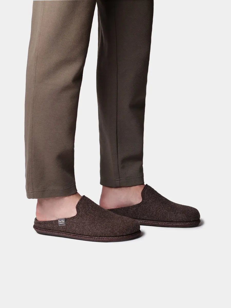 Toni Pons Tomas-RW pantoufles laine recyclée homme