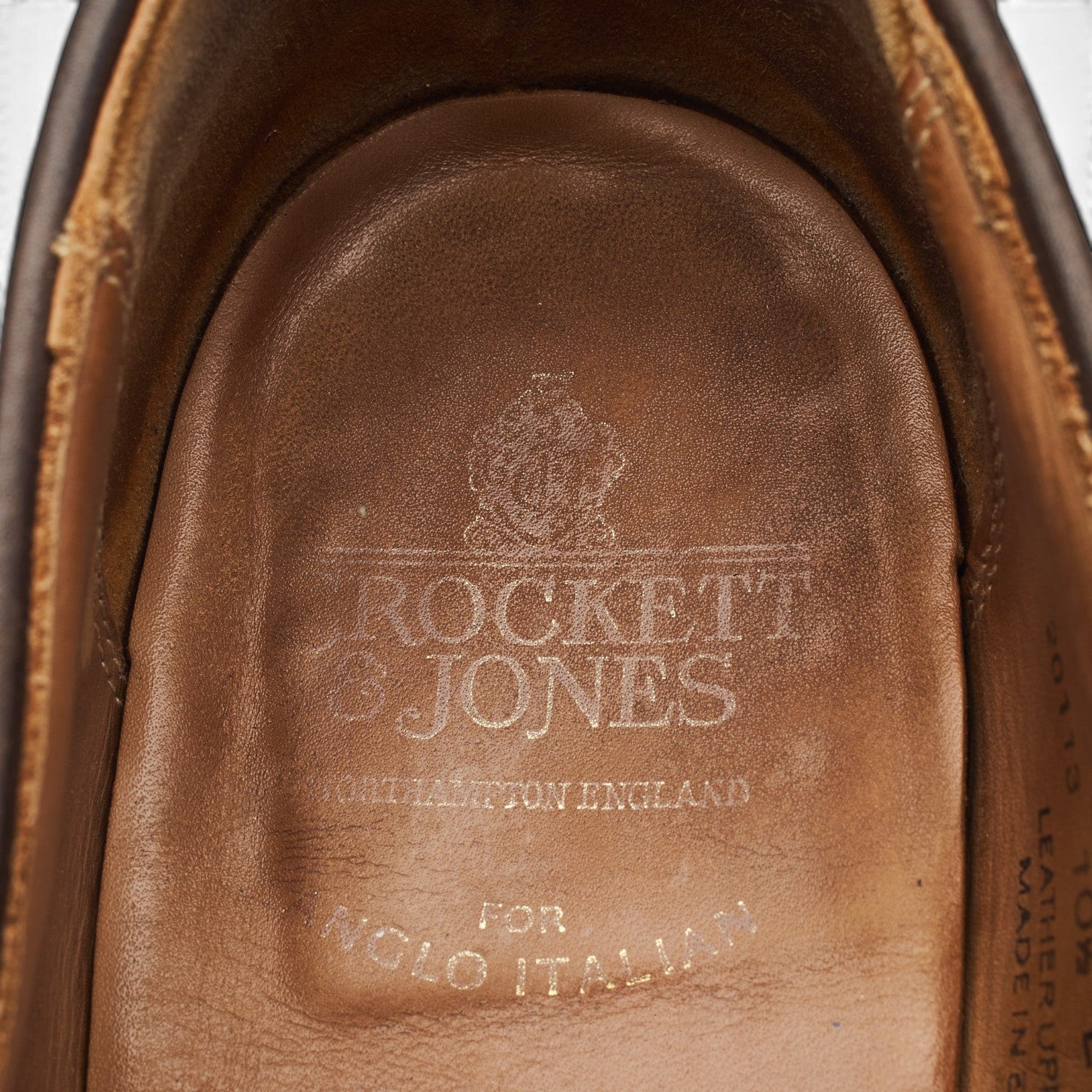 Crockett & Jones Studridge mocassins marron 10,5 daim