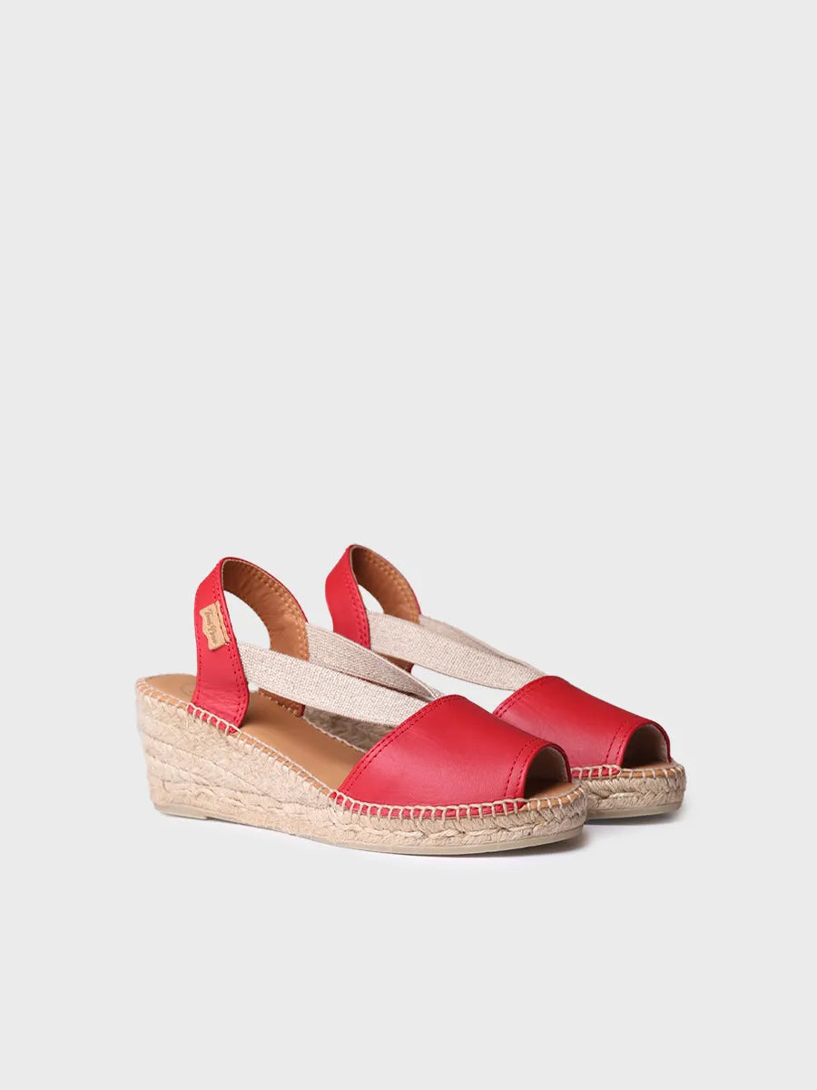 Toni Pons Teide-P espadrilles cuir compensées