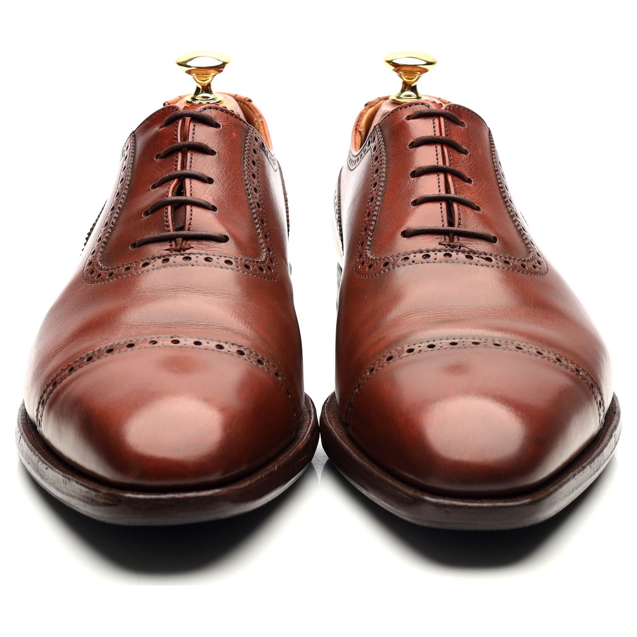 Crockett & Jones Westbourne oxford cuir marron UK 9