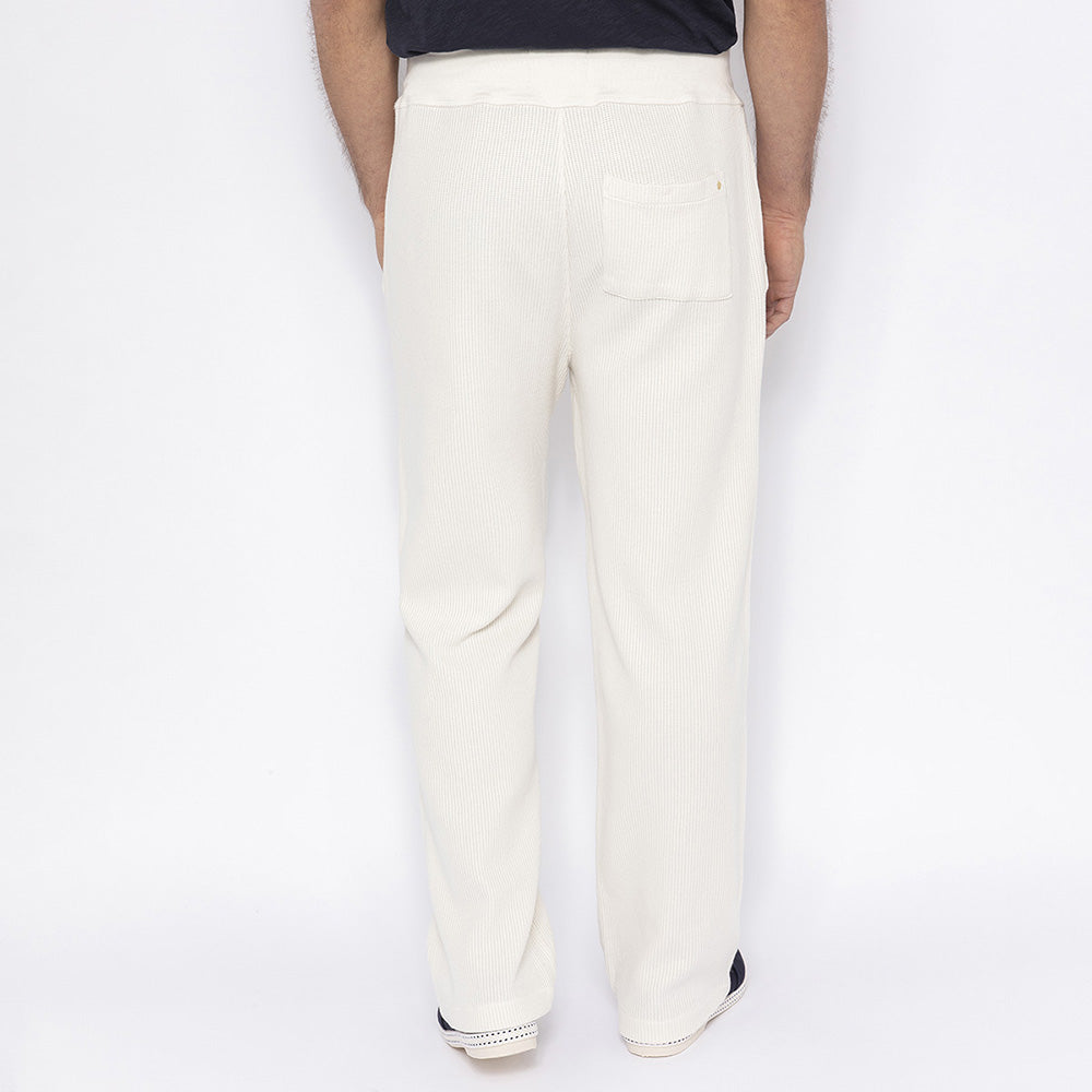 RIVIERAS Trinquet pantalon écru coton interlock