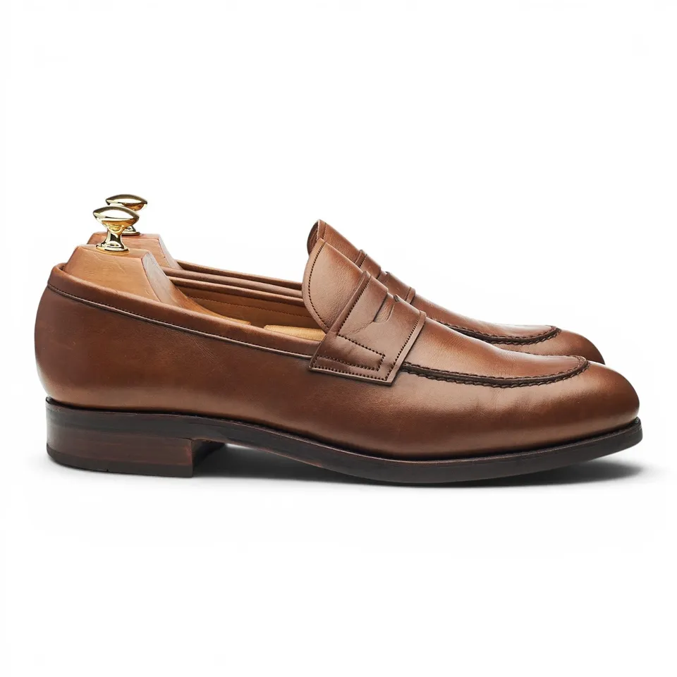 Hackett 80487 mocassins cuir marron pointure UK 9