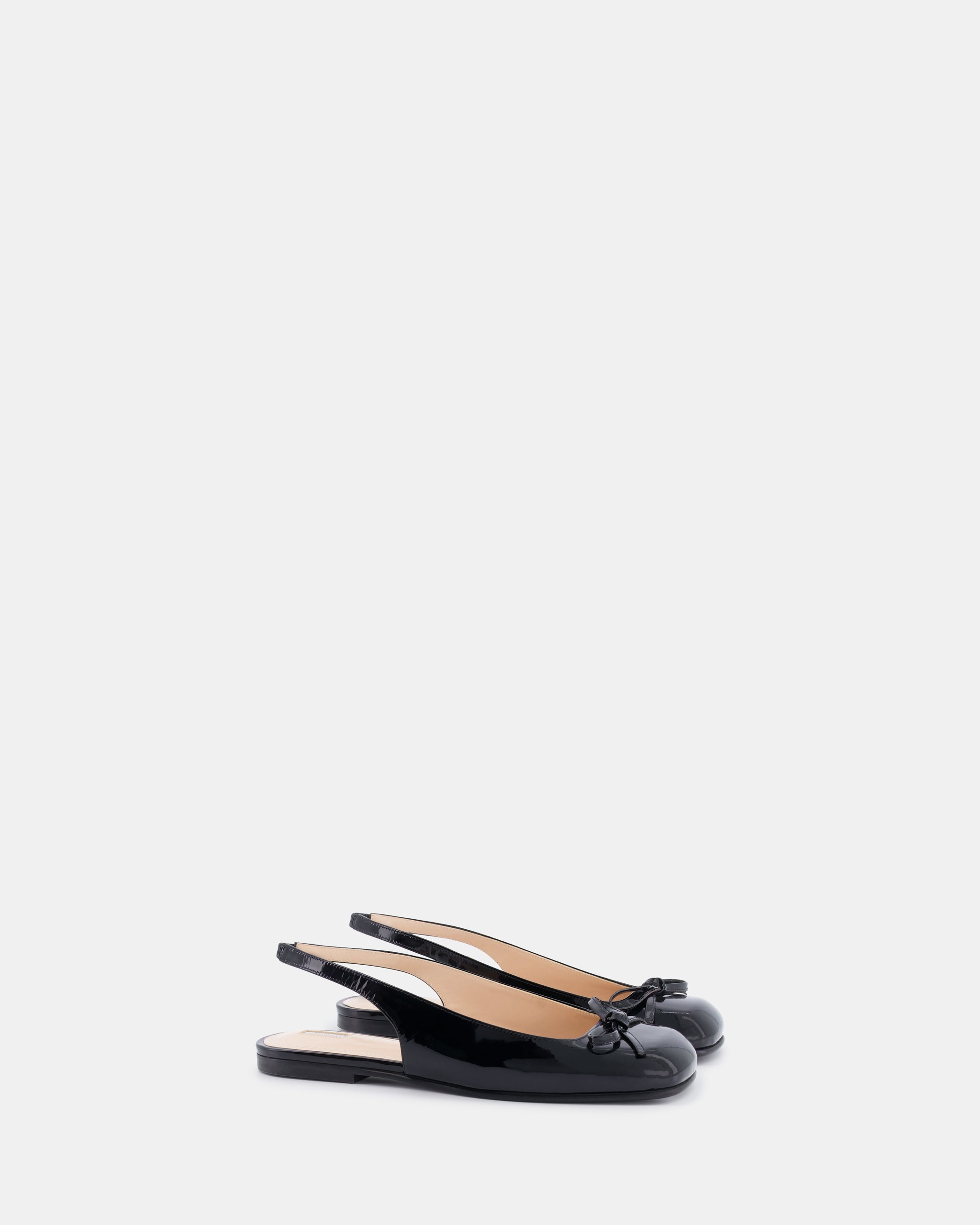 Nodaleto Bulla Node SB 5 ballerines noir verni bout carré