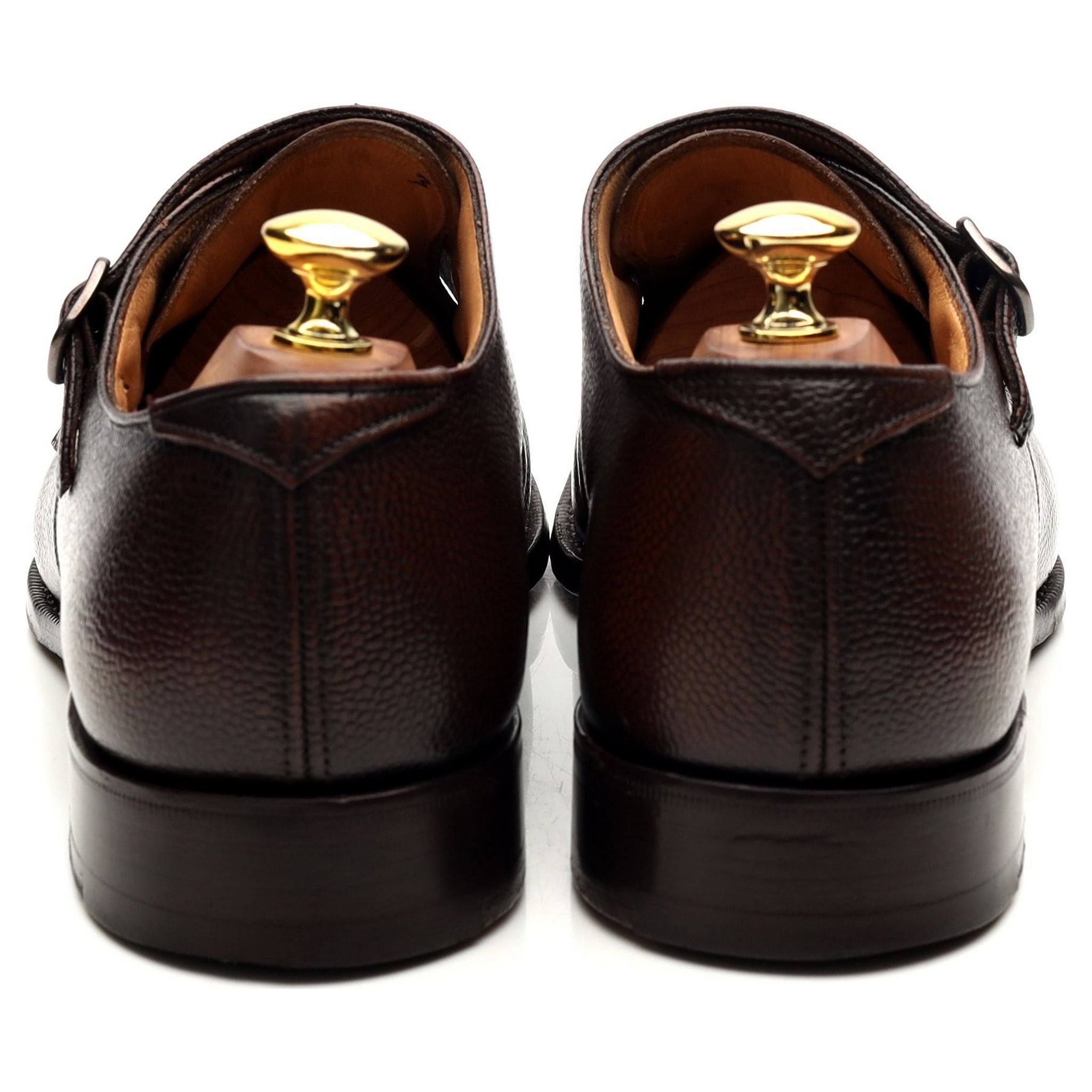 Church's Ledstone monk cuir marron foncé UK 8,5
