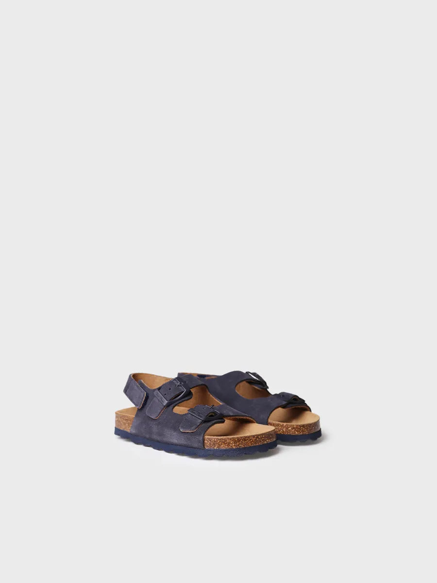 Toni Pons Elliot-QT sandales enfant cuir marine