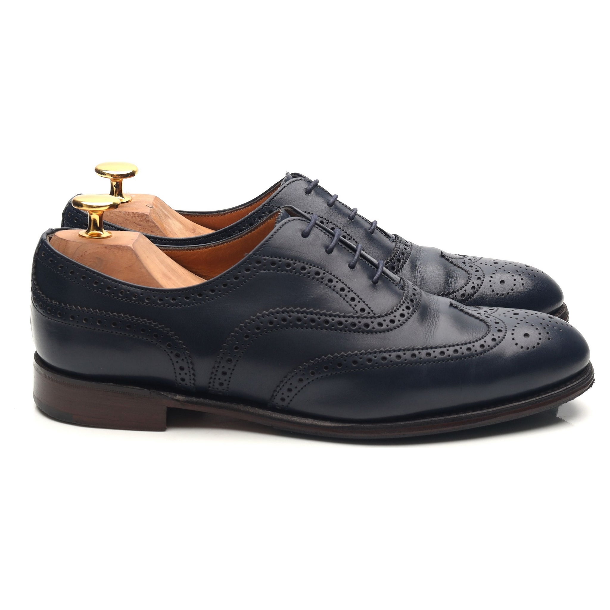 Cheaney Maisie derbies cuir bleu 5 UK femme
