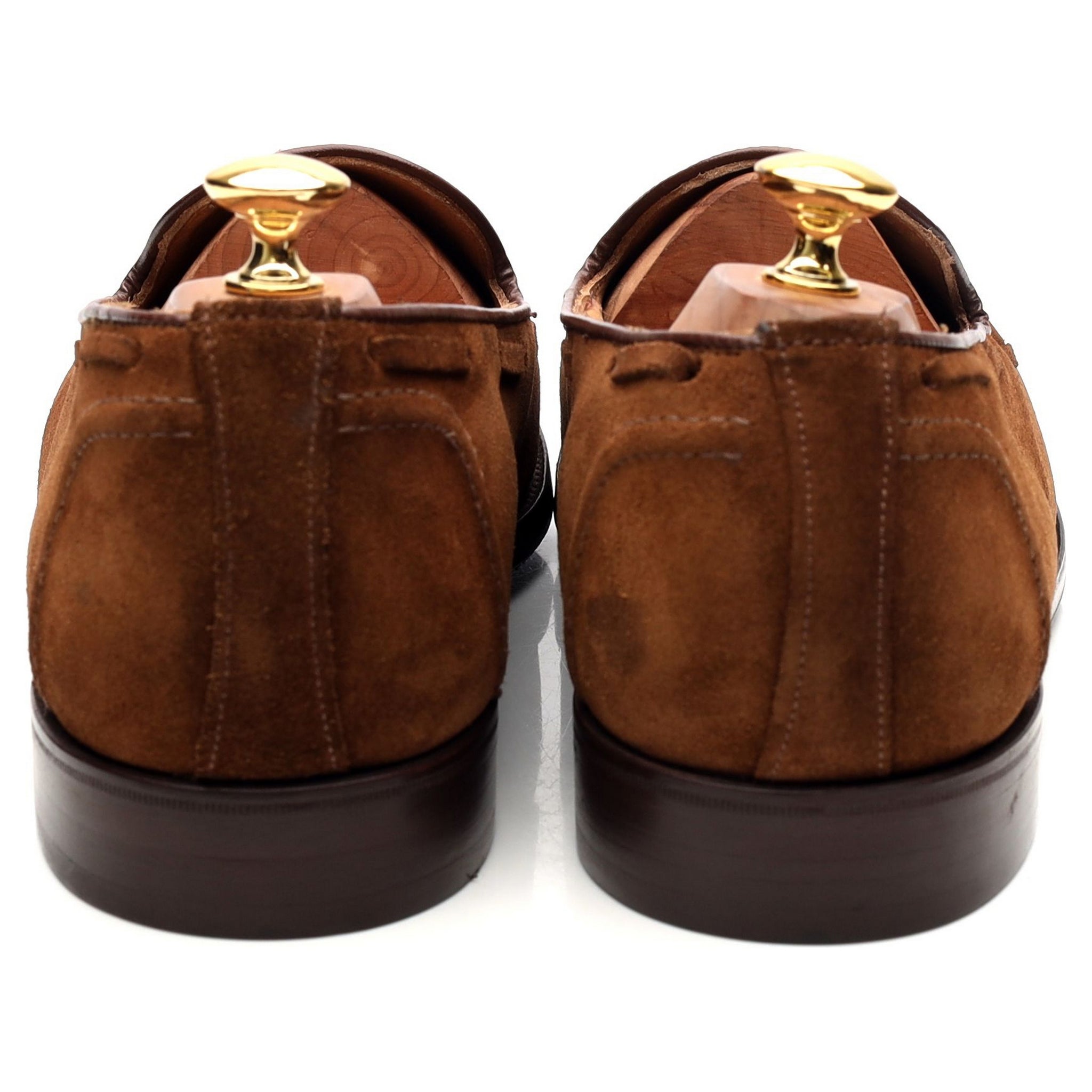 Tricker’s Tassel loafers daim marron 10.5 UK