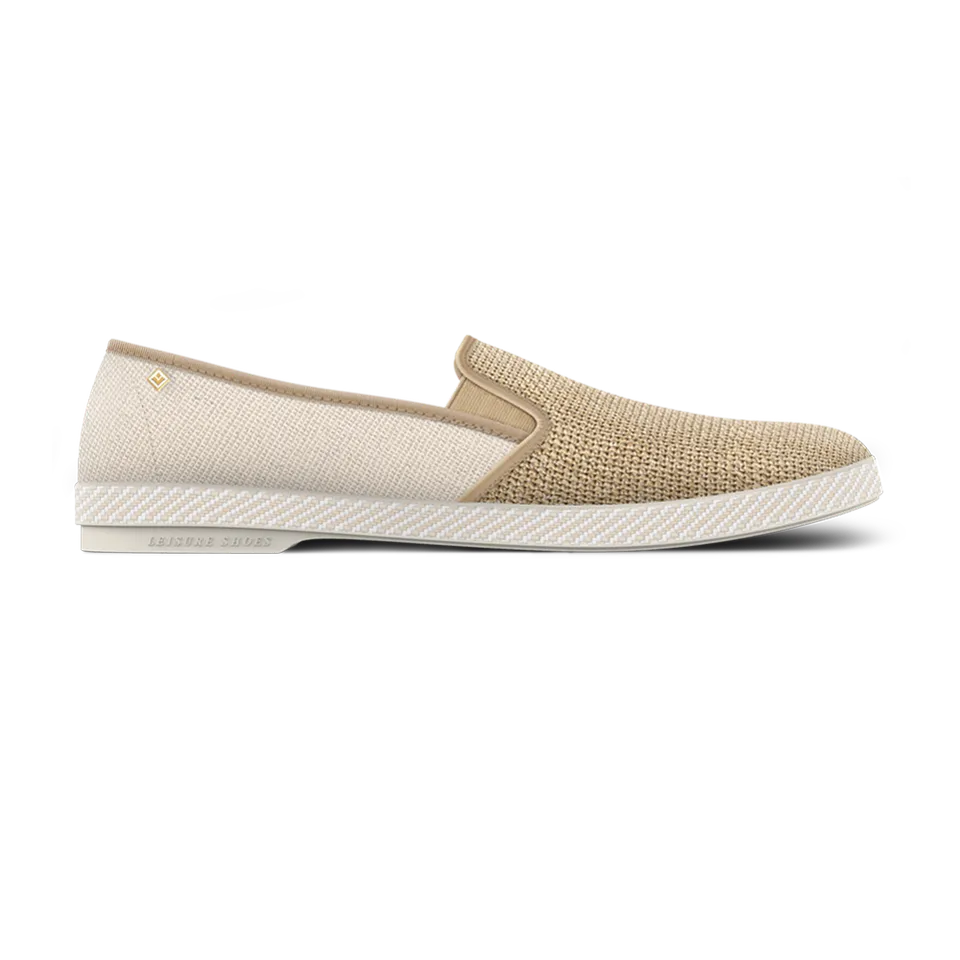 Rivieras Classic Match Nudude Ecru Espadrilles Raphia