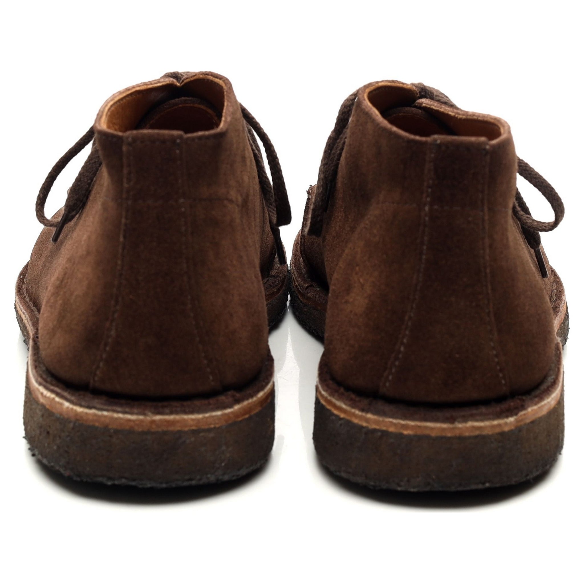 Drake's Crosby boots daim marron UK 9.5