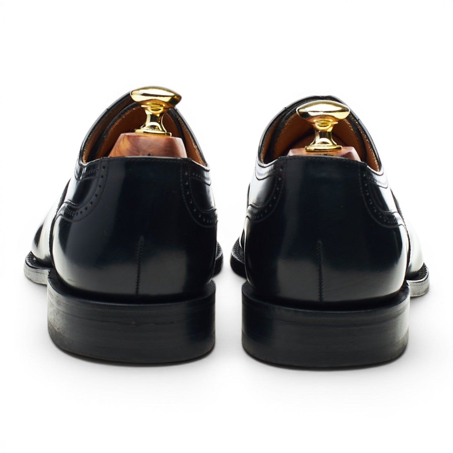 Next derby oxford brogues cuir noir pointure 7