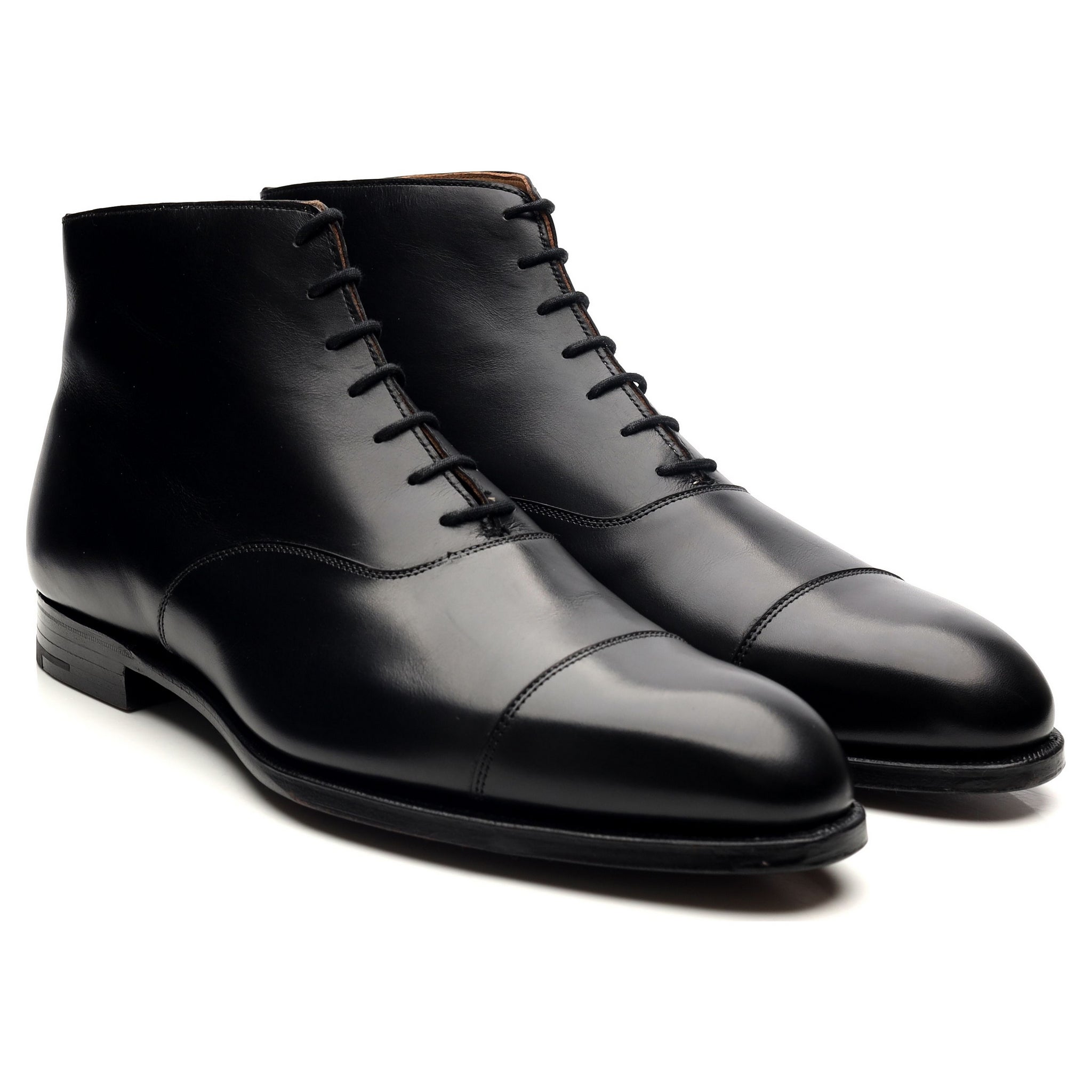 George Cleverley William boots cuir noir UK 9