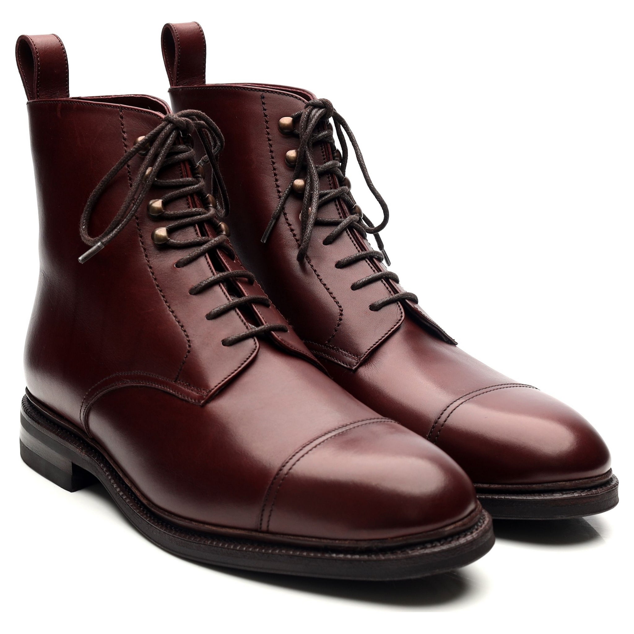 Meermin 101747 bottines cuir bordeaux pointure UK 6,5