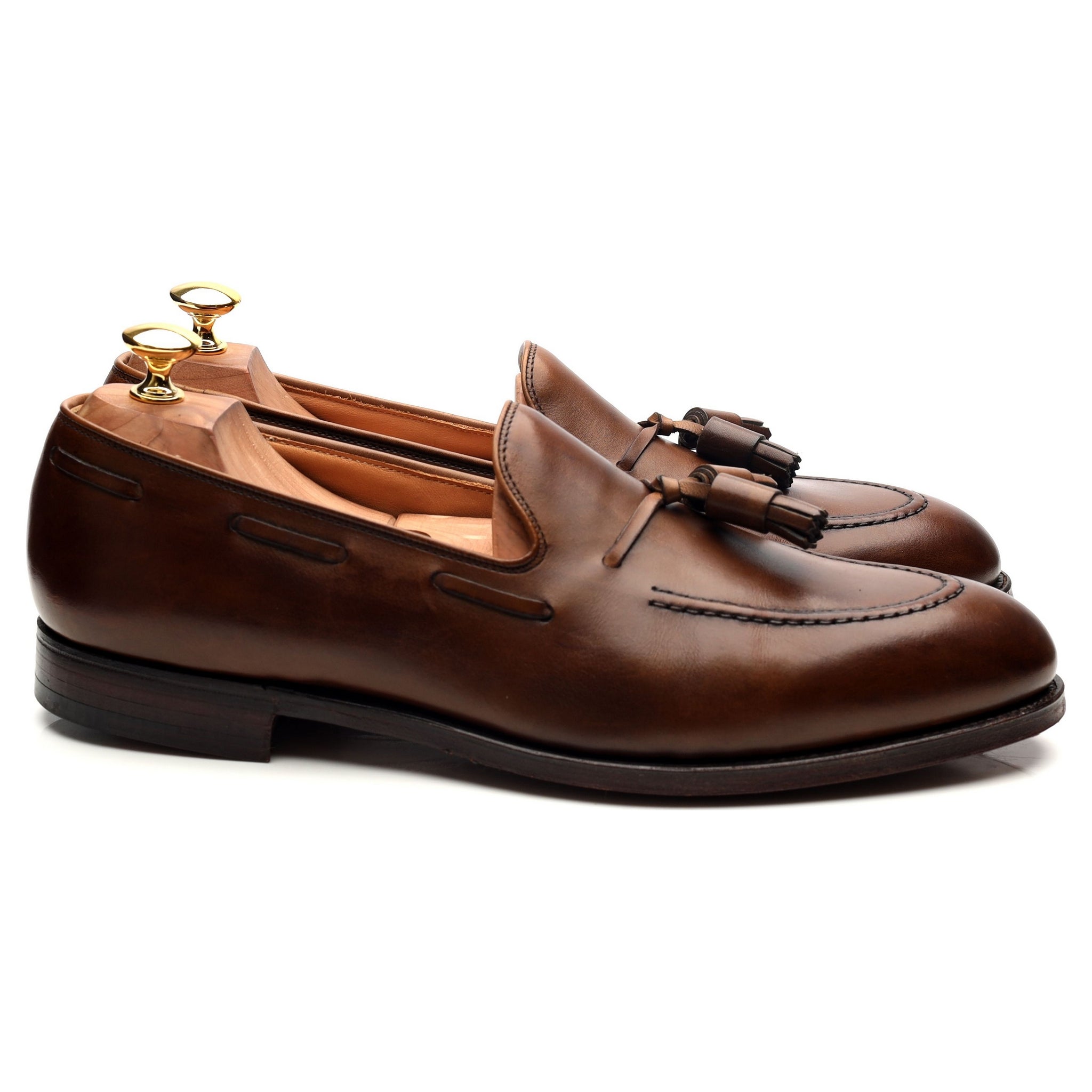 Crockett & Jones Cavendish 2 mocassin cuir marron 9.5 glands