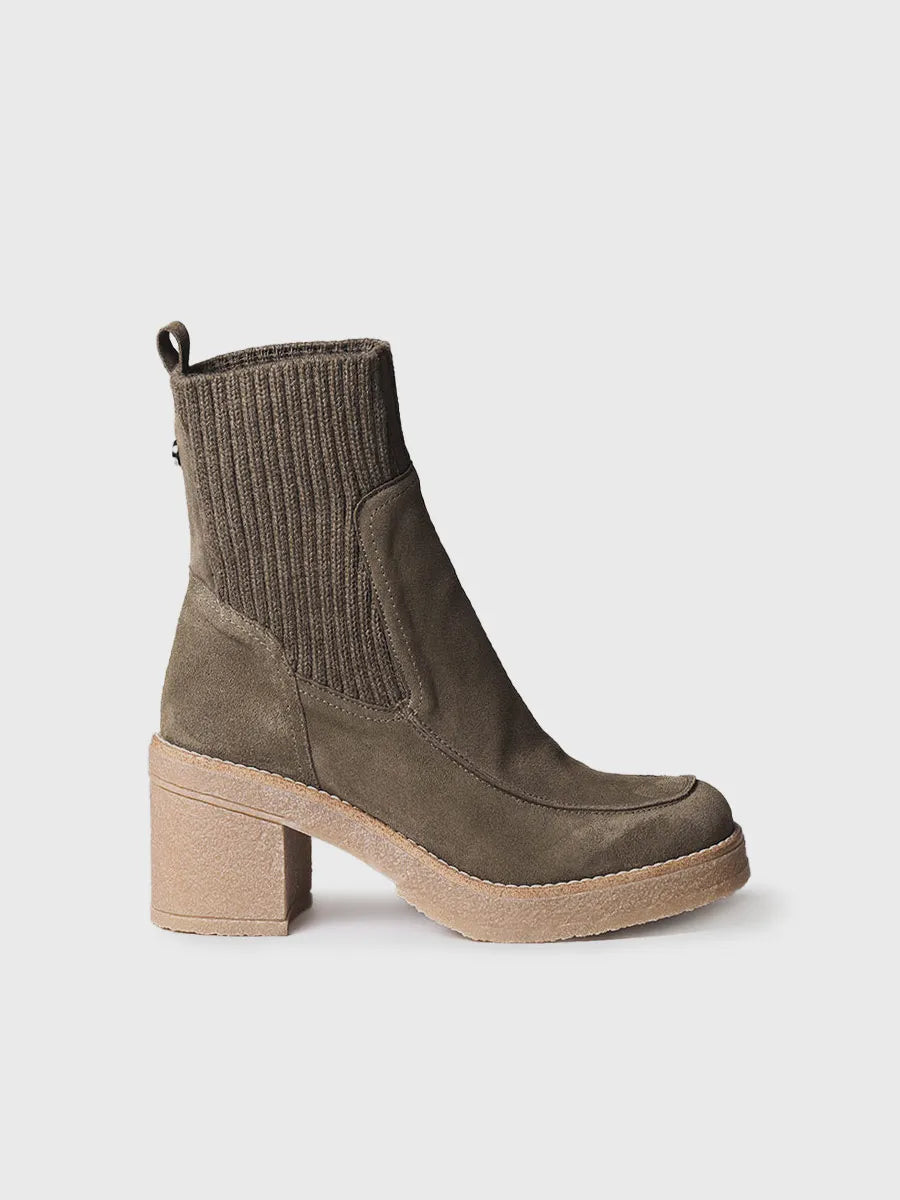 Toni Pons Praga-SY bottines femme talon cuir divisé