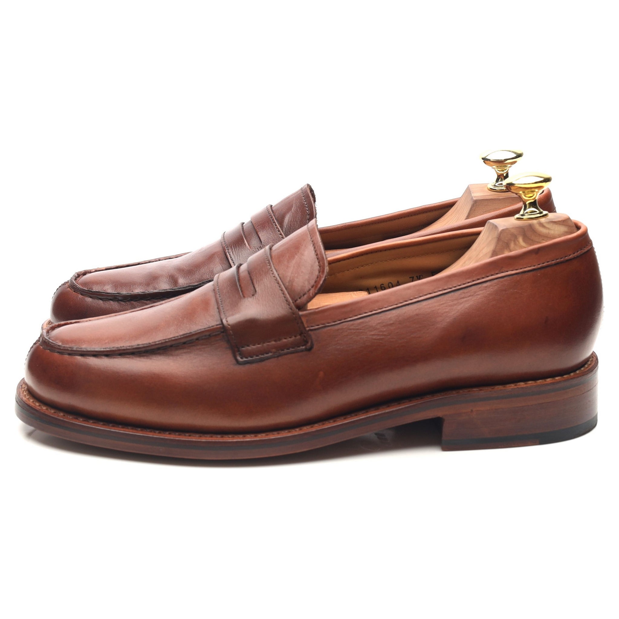 Grenson Peter mocassins cuir marron UK 7.5