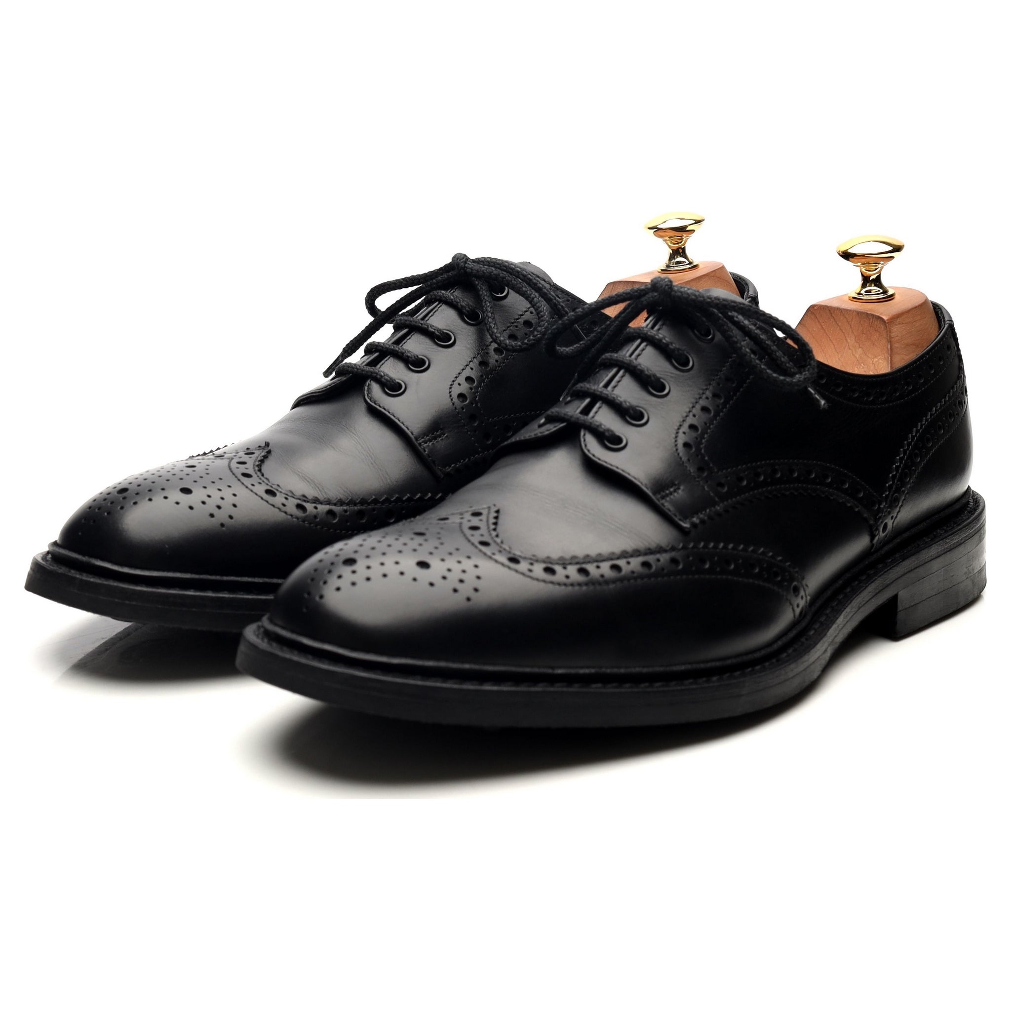 Loake 1880 Chester 2 derby cuir noir pointure UK 10
