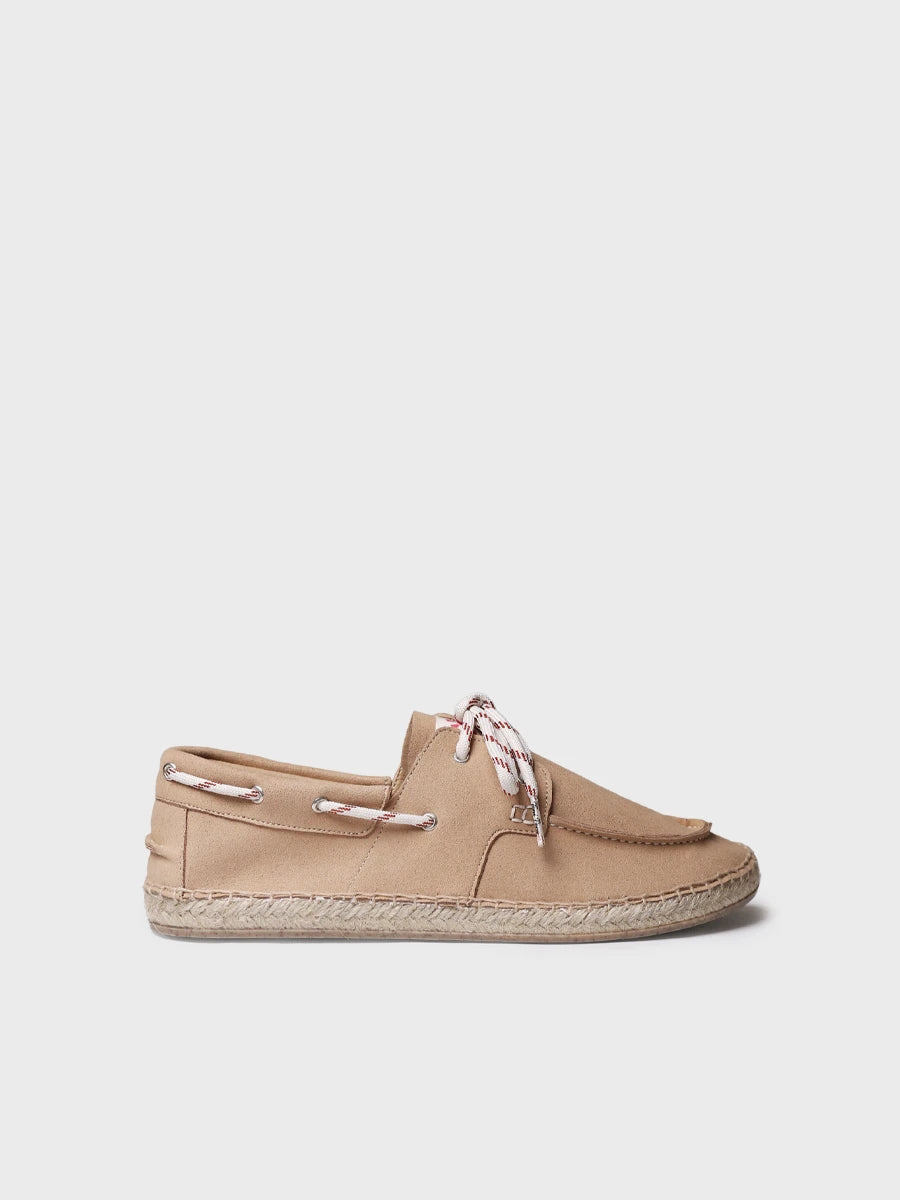 Toni Pons 026 Jute espadrille barefoot cuir lacets