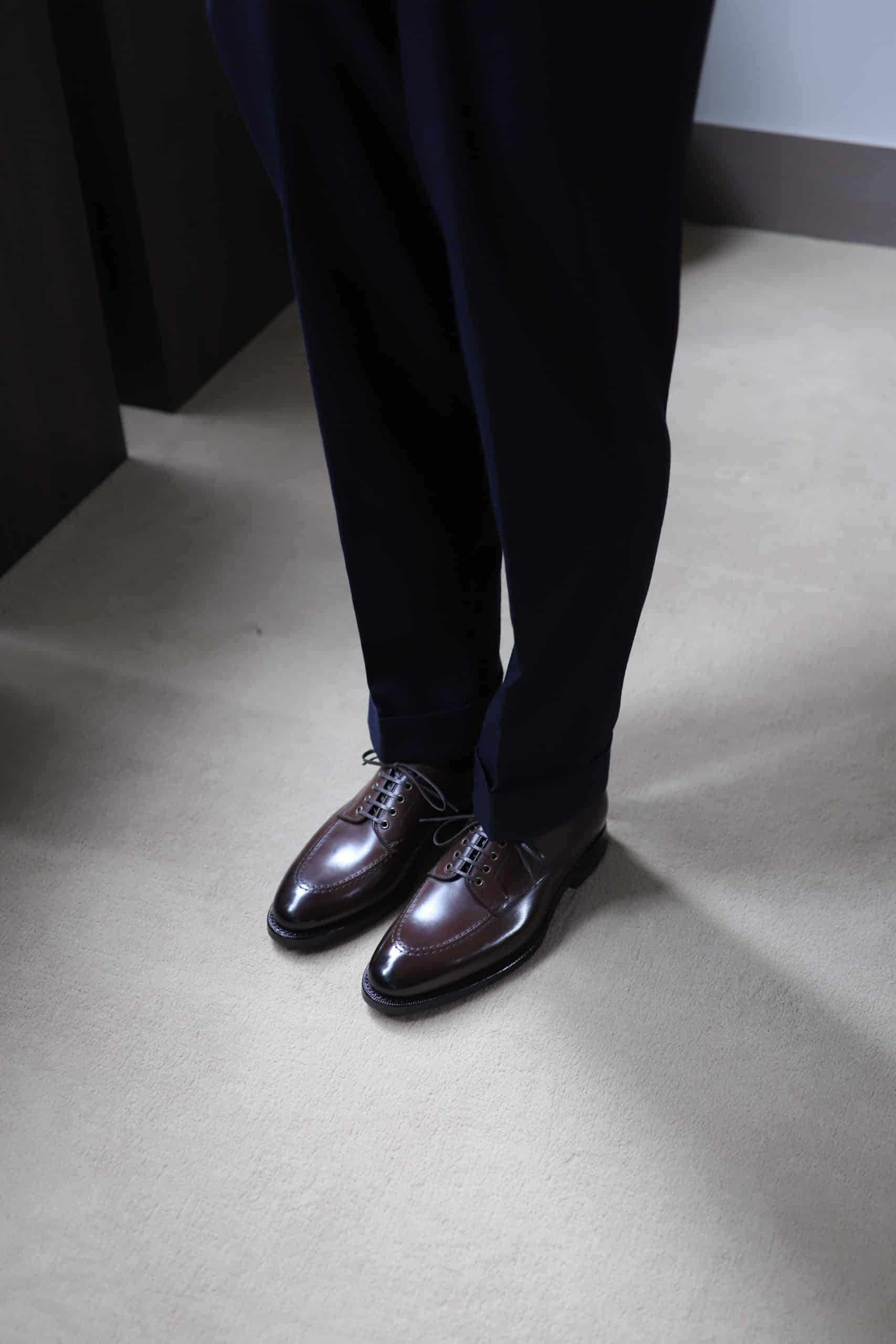 Malfroid Defender City derby cuir boxcalf