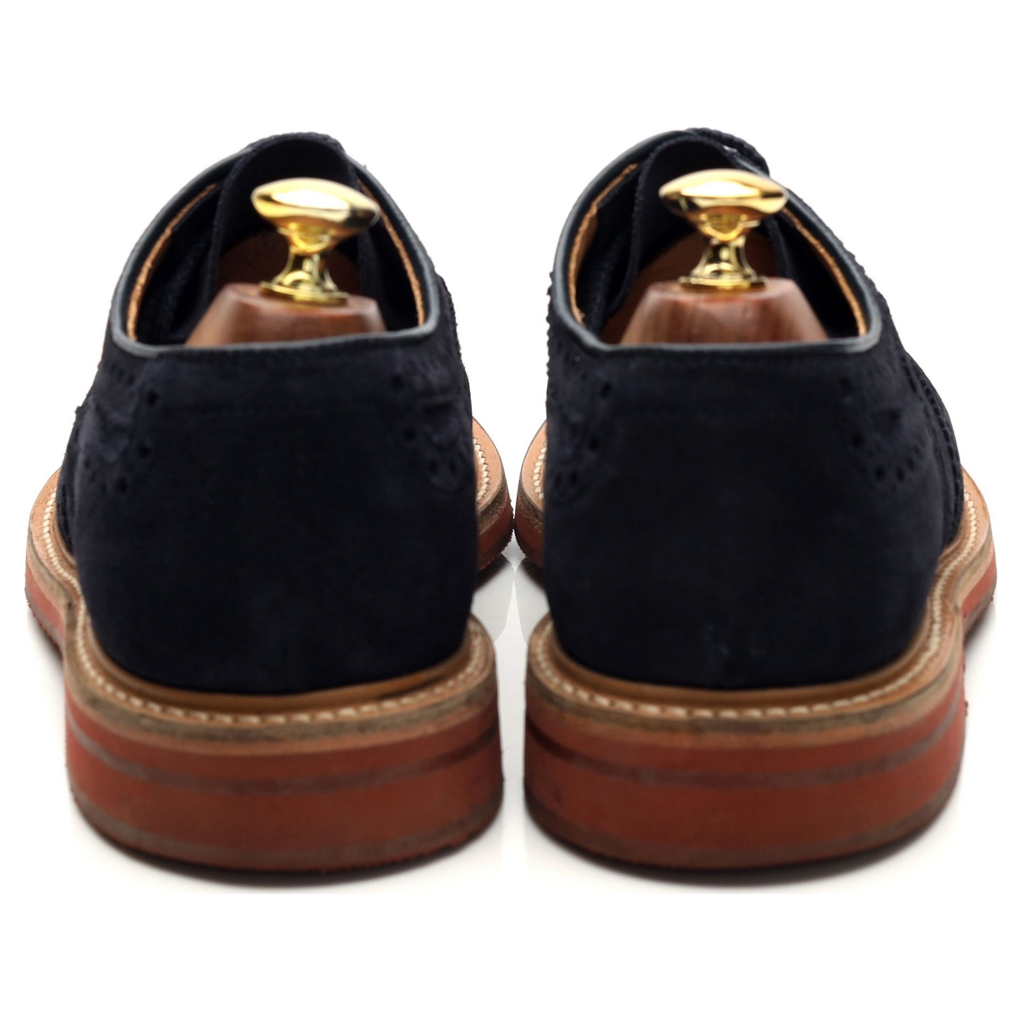 Church’s Orby Derby Brogue Suède Bleu 8