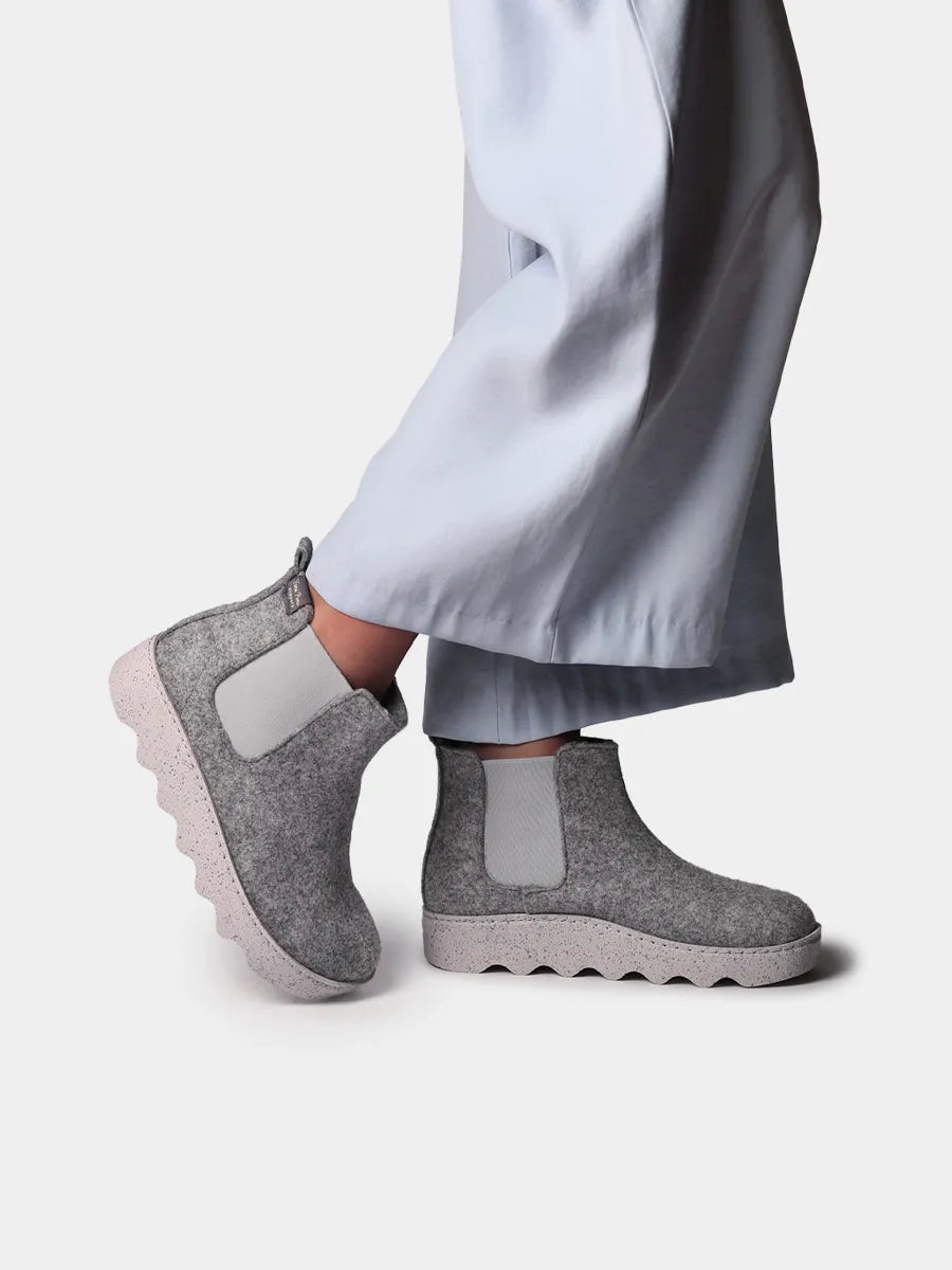 Toni Pons Jara-FR chaussons montants feutre recyclé 3,5 cm