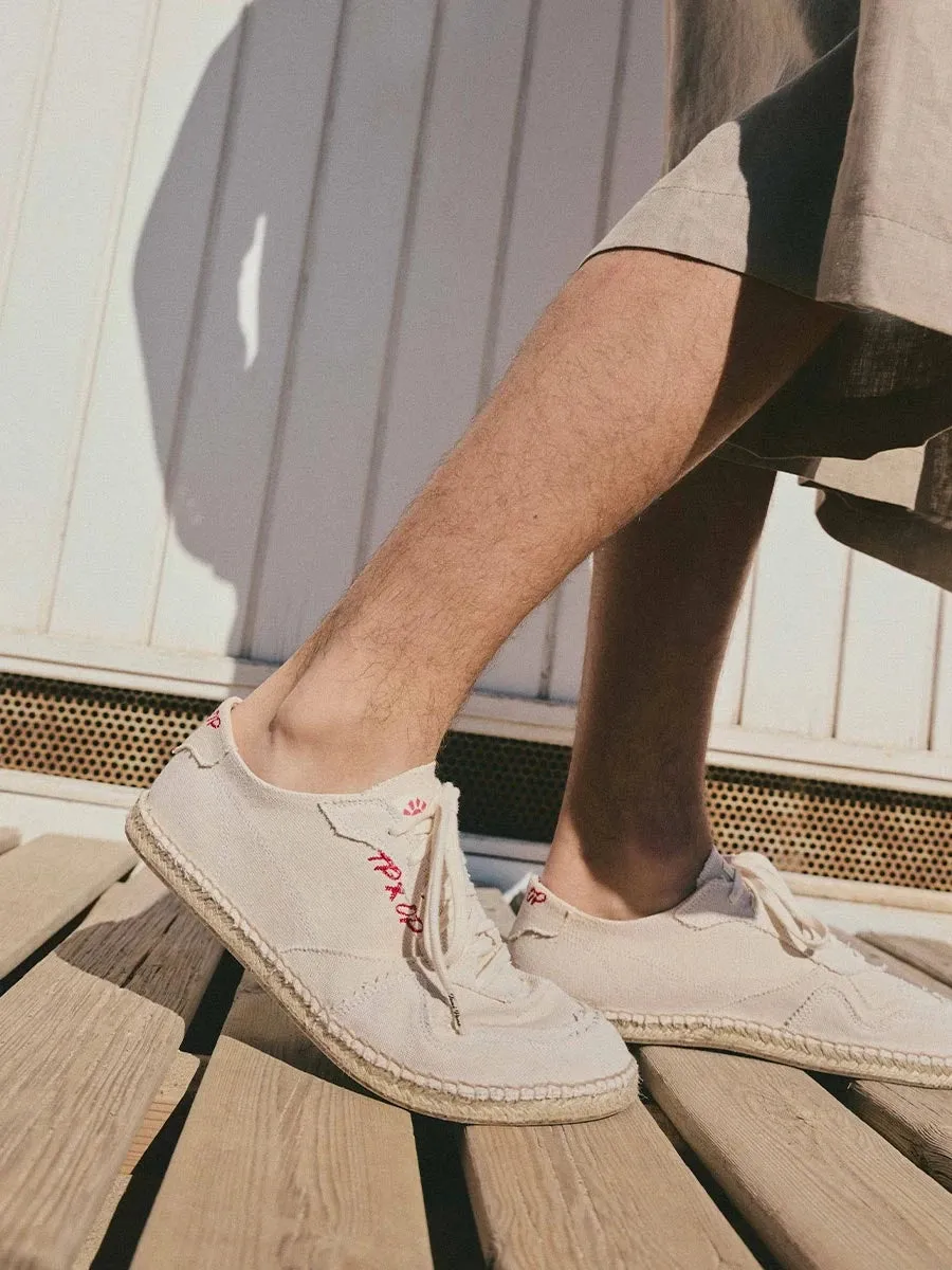 Toni Pons 080 Jute espadrille barefoot lacets coton