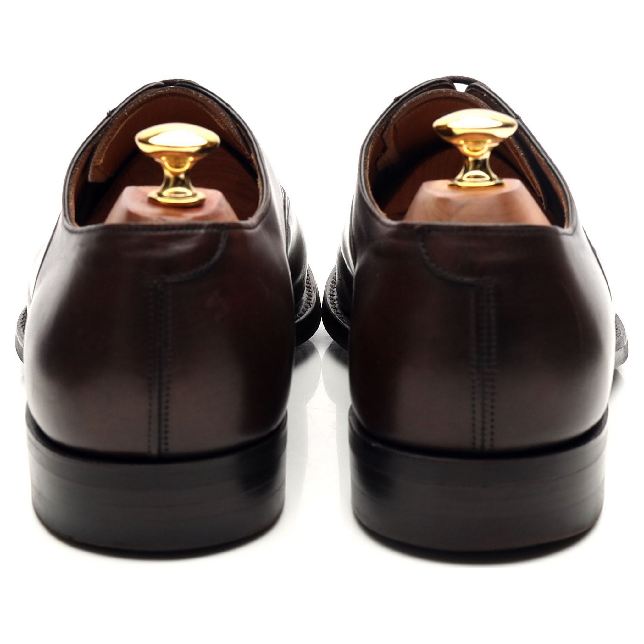 Cheaney Alfred richelieu cuir marron foncé 9 UK