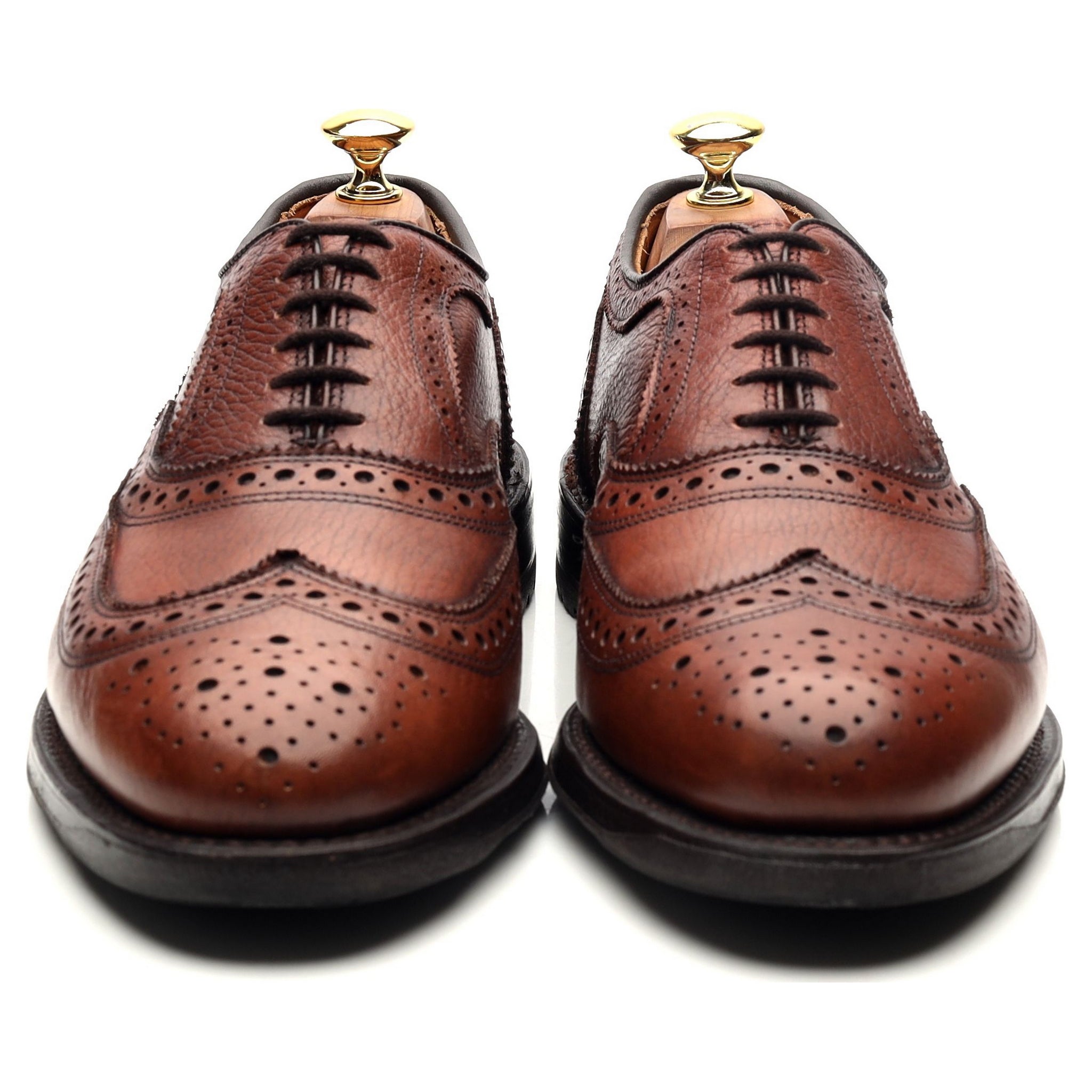 Allen Edmonds Winslow richelieu cuir marron pointure 7,5