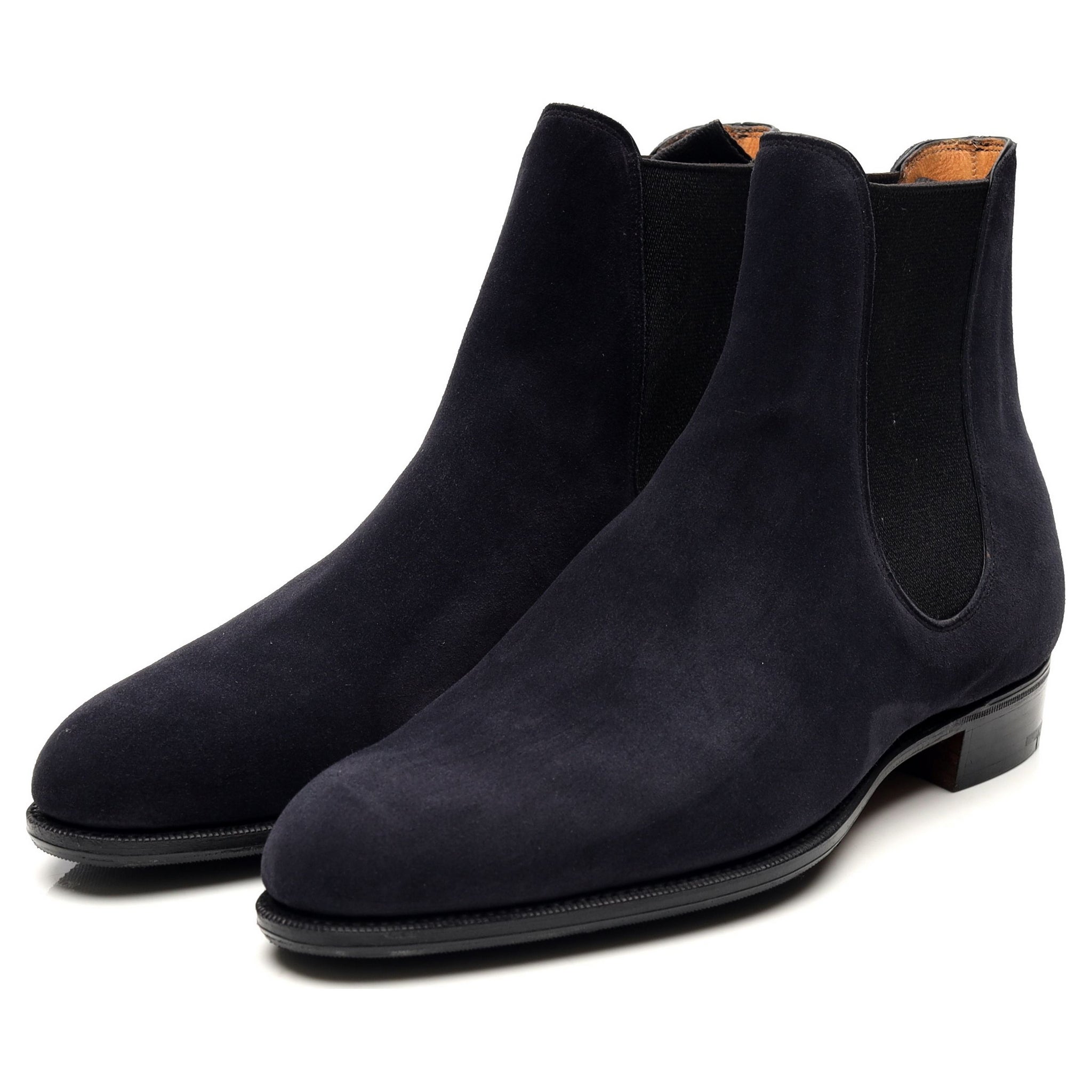 Gaziano Girling Maddison boots suède bleu UK 5,5