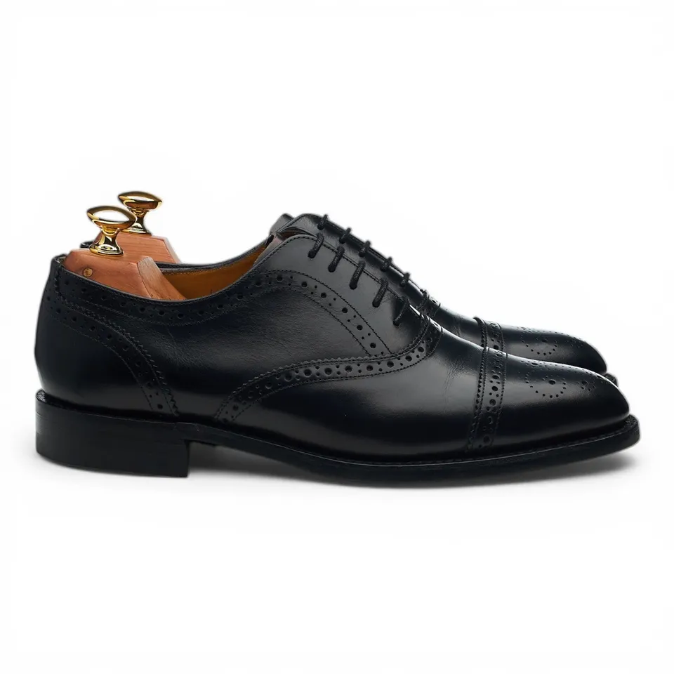 Barker Mirfield richelieu cuir noir pointure 6.5