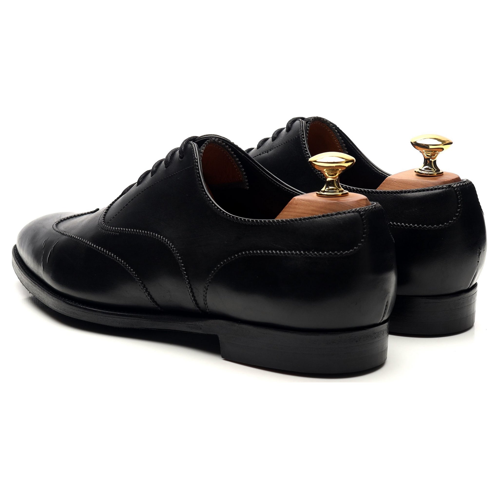 Edward Green Beaulieu richelieu cuir noir UK 7