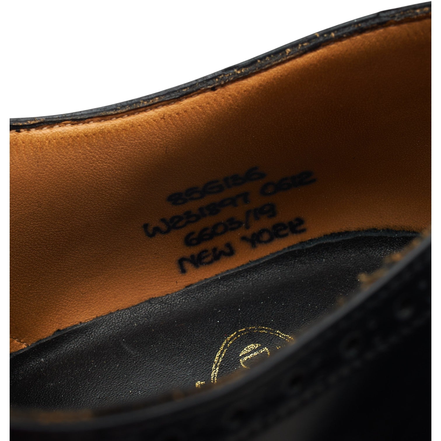 Church's New York richelieu brogue cuir noir UK 8,5