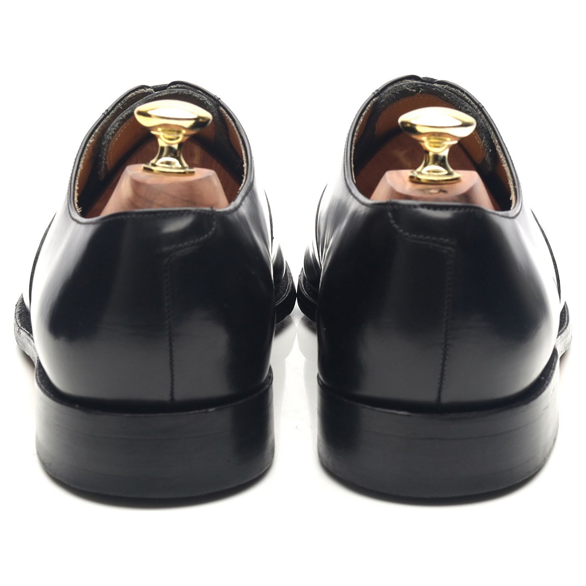 Barker Arnold Oxford Cuir Noir UK 7.5 G