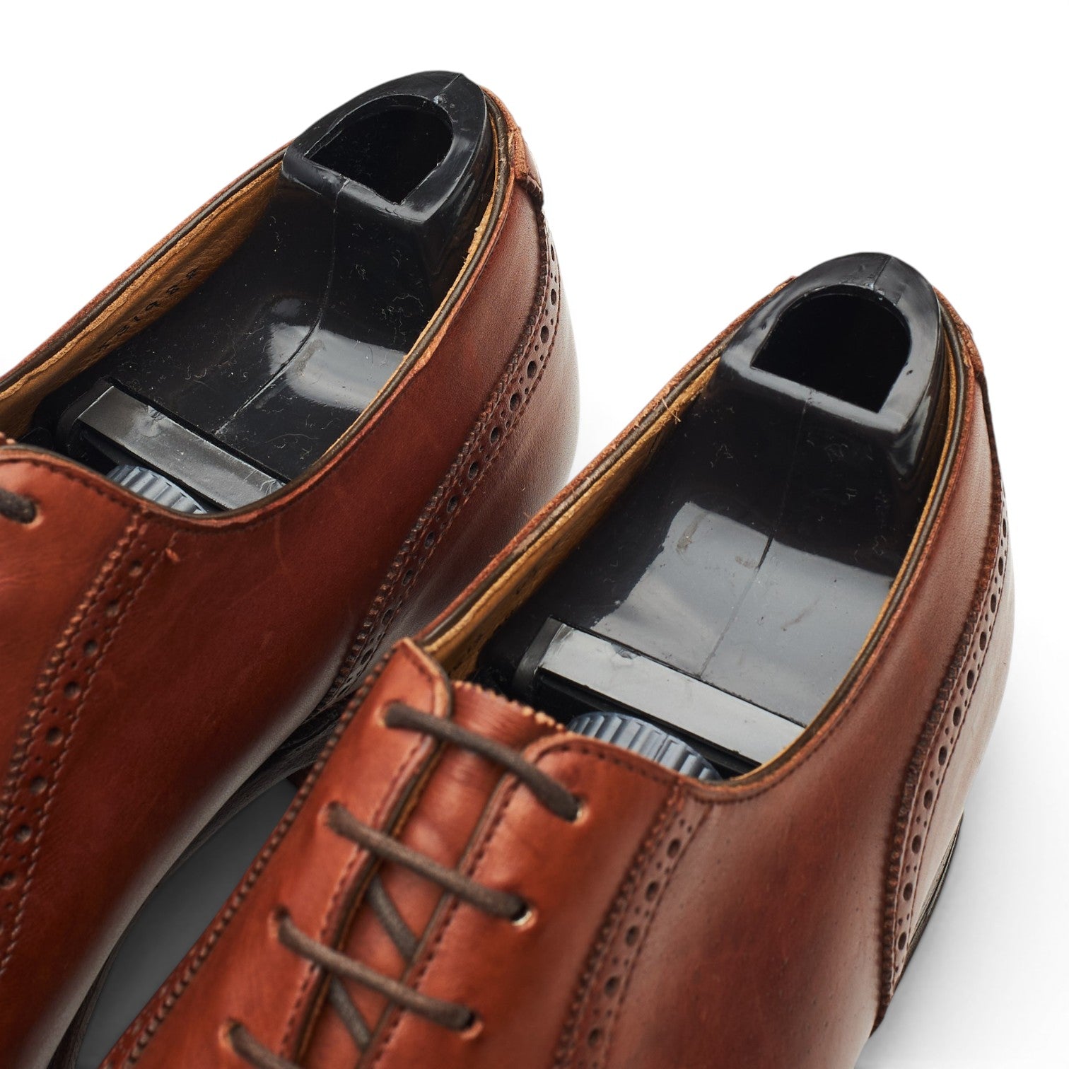 George Cleverley richelieu brogues marron UK 6.5