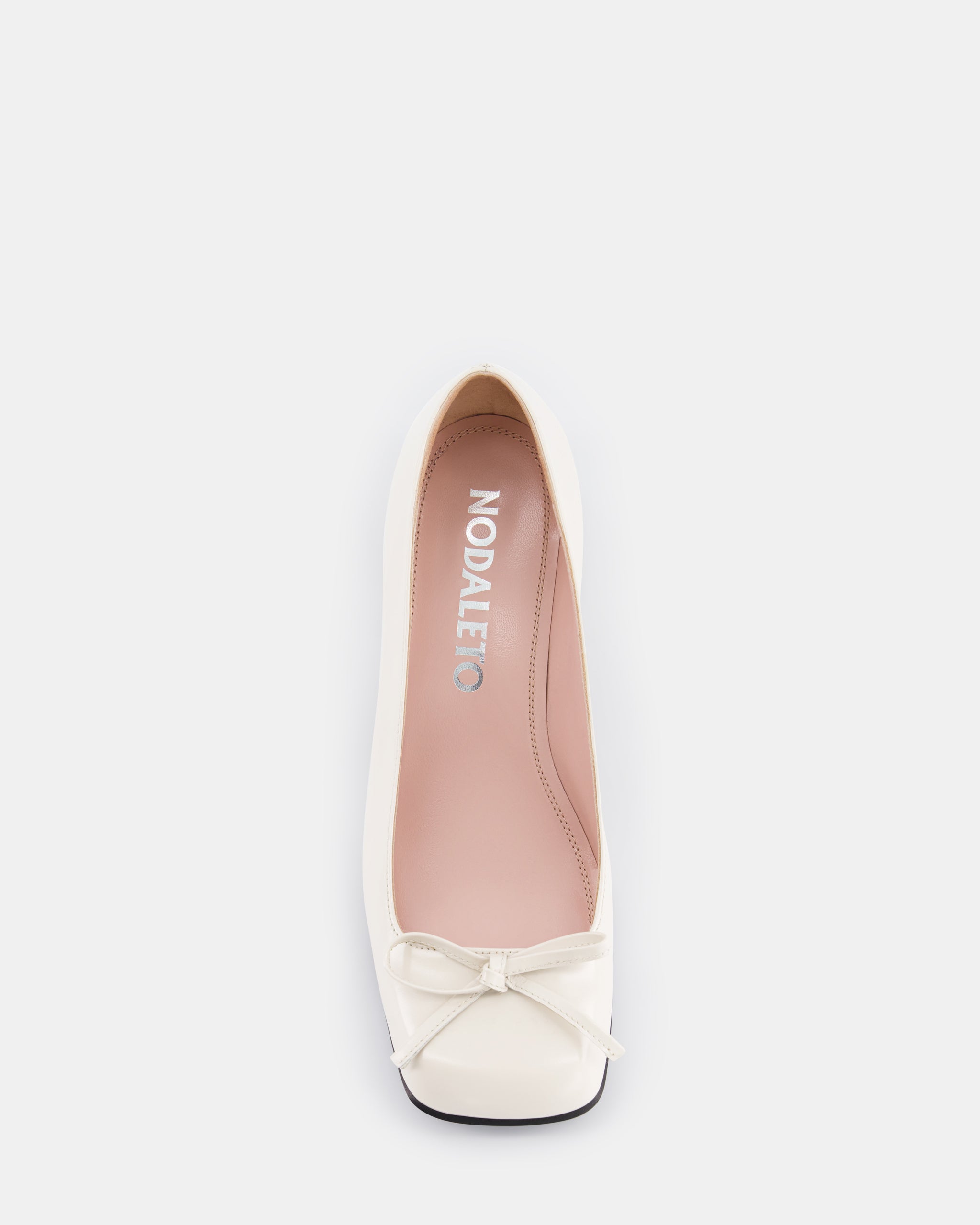 Nodaleto Bulla Node 50 escarpins latte talon 5 cm