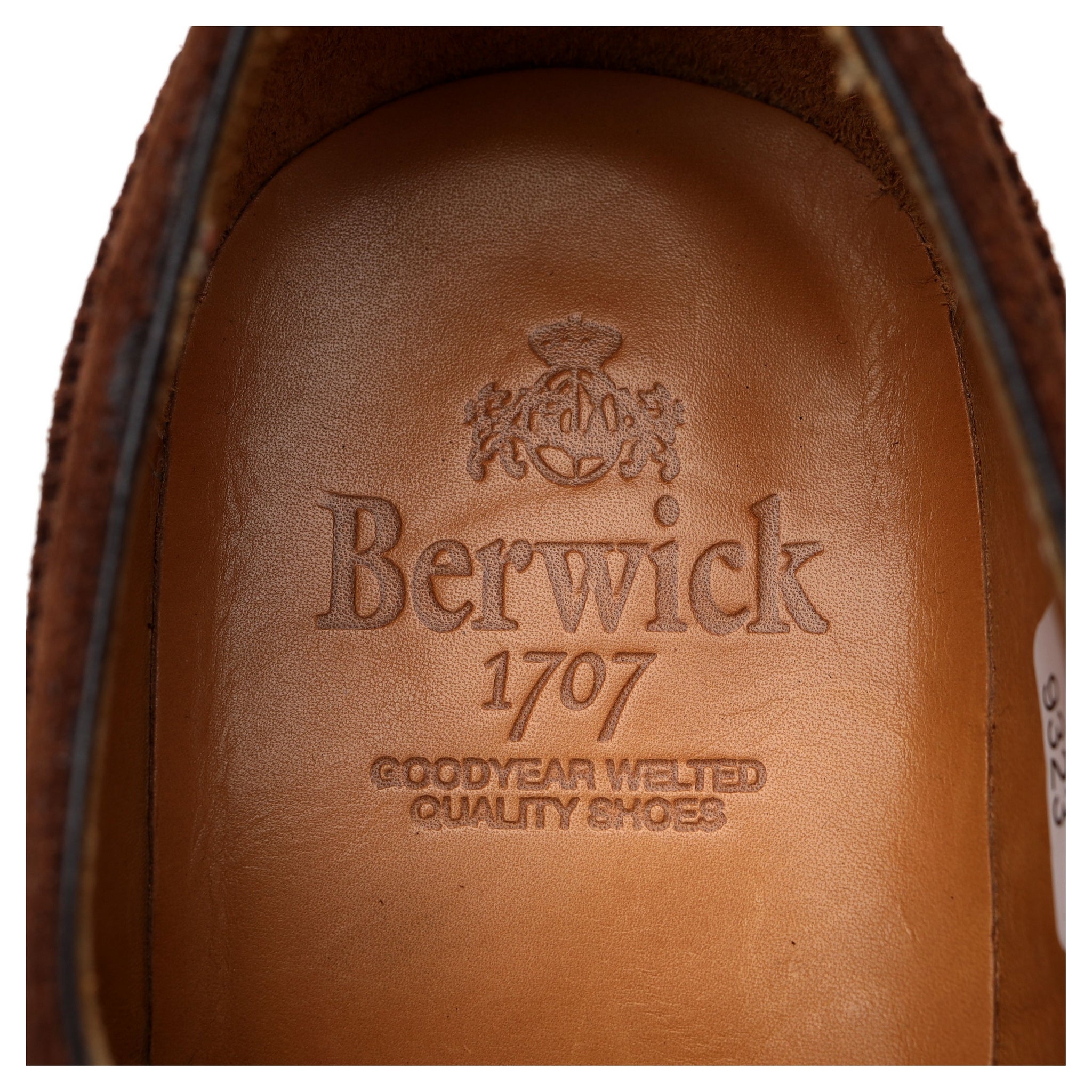Berwick 108970 derbies suède marron UK 7