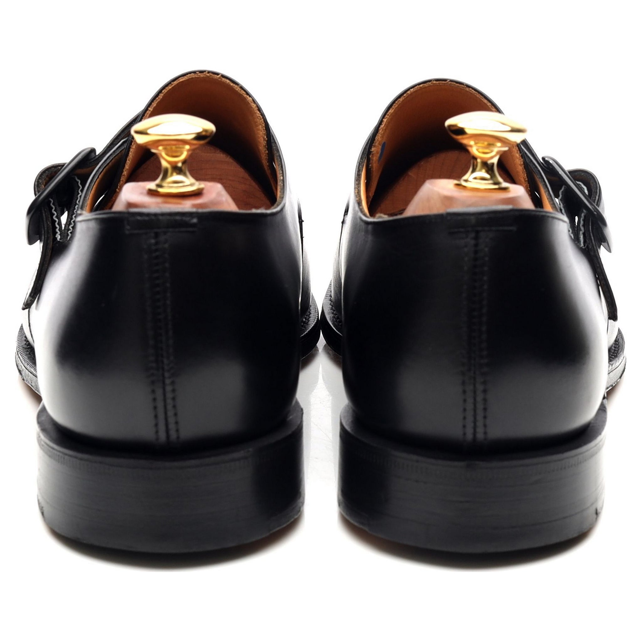 Church's Abington chaussures monk cuir noir UK 9