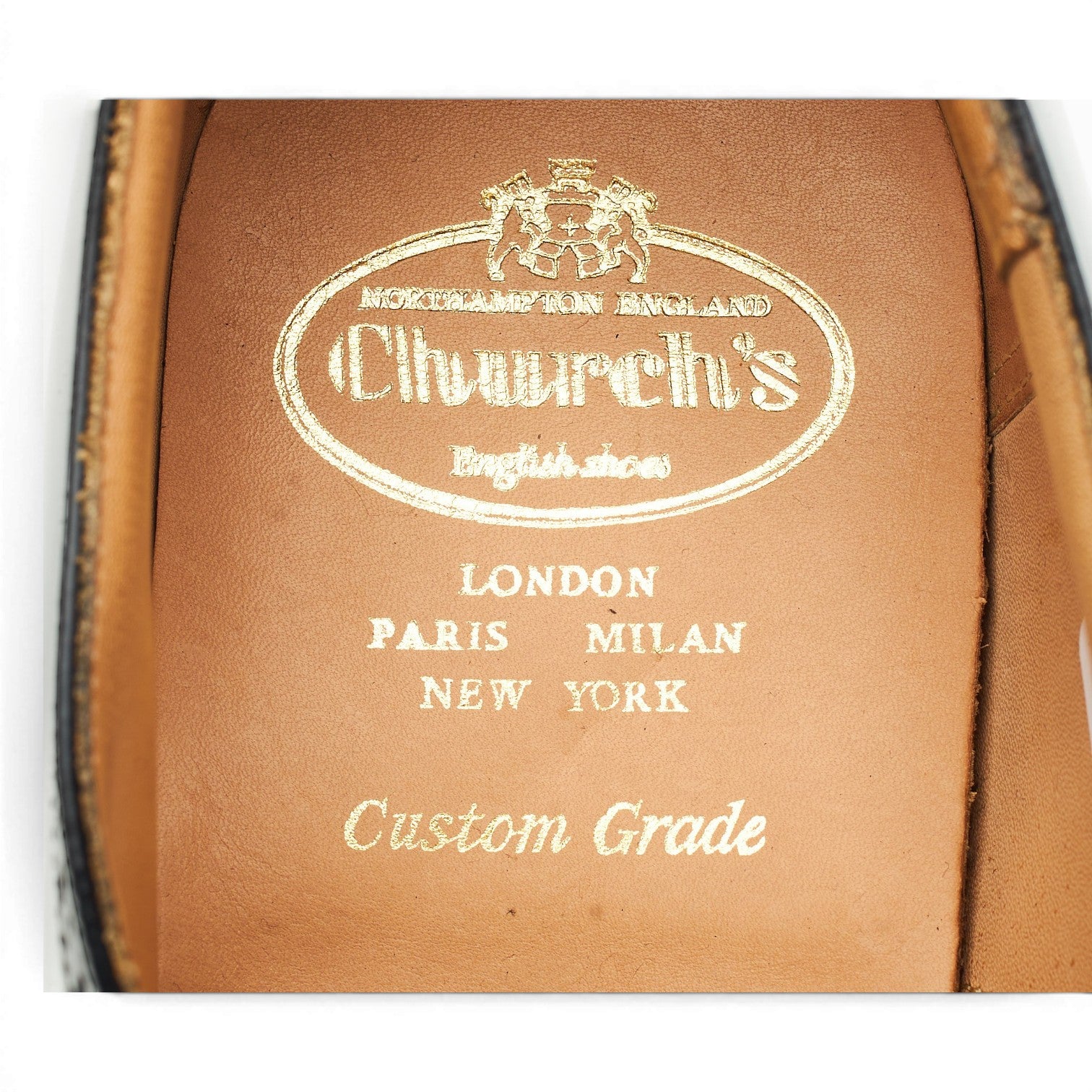 Church's Legate richelieu cuir noir UK 13