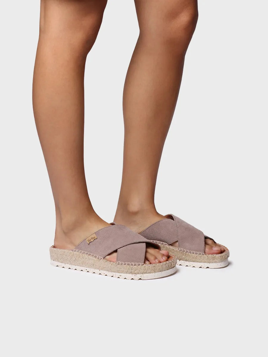 Toni Pons Bali-A sandale cuir taupe