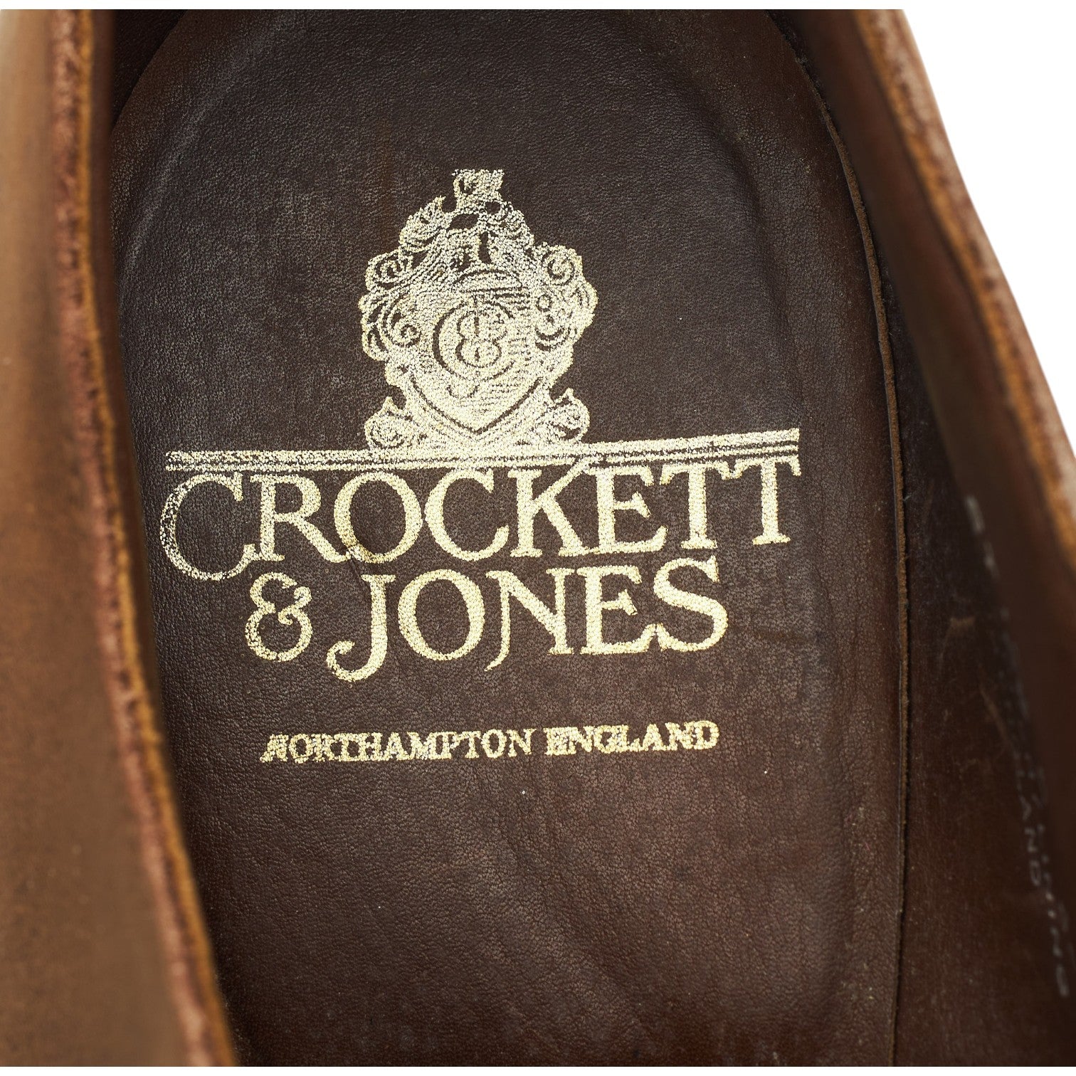 Crockett & Jones Stirling derby nubuck marron UK 8.5