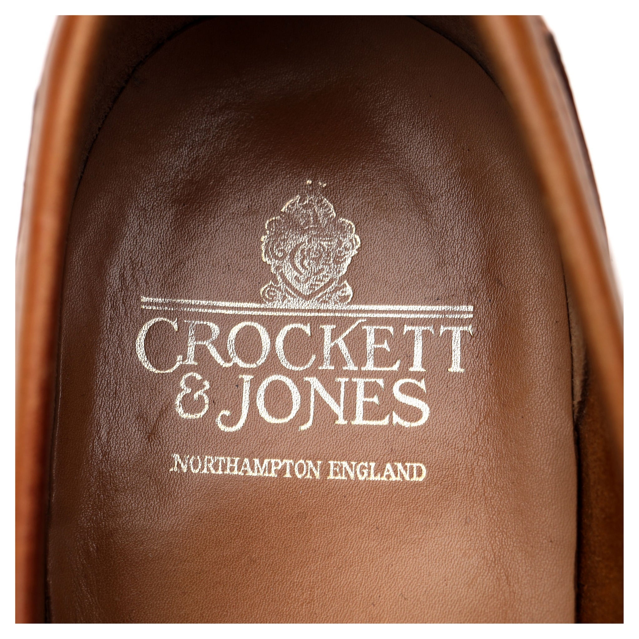 Crockett & Jones Kent mocassins cuir marron 8 UK