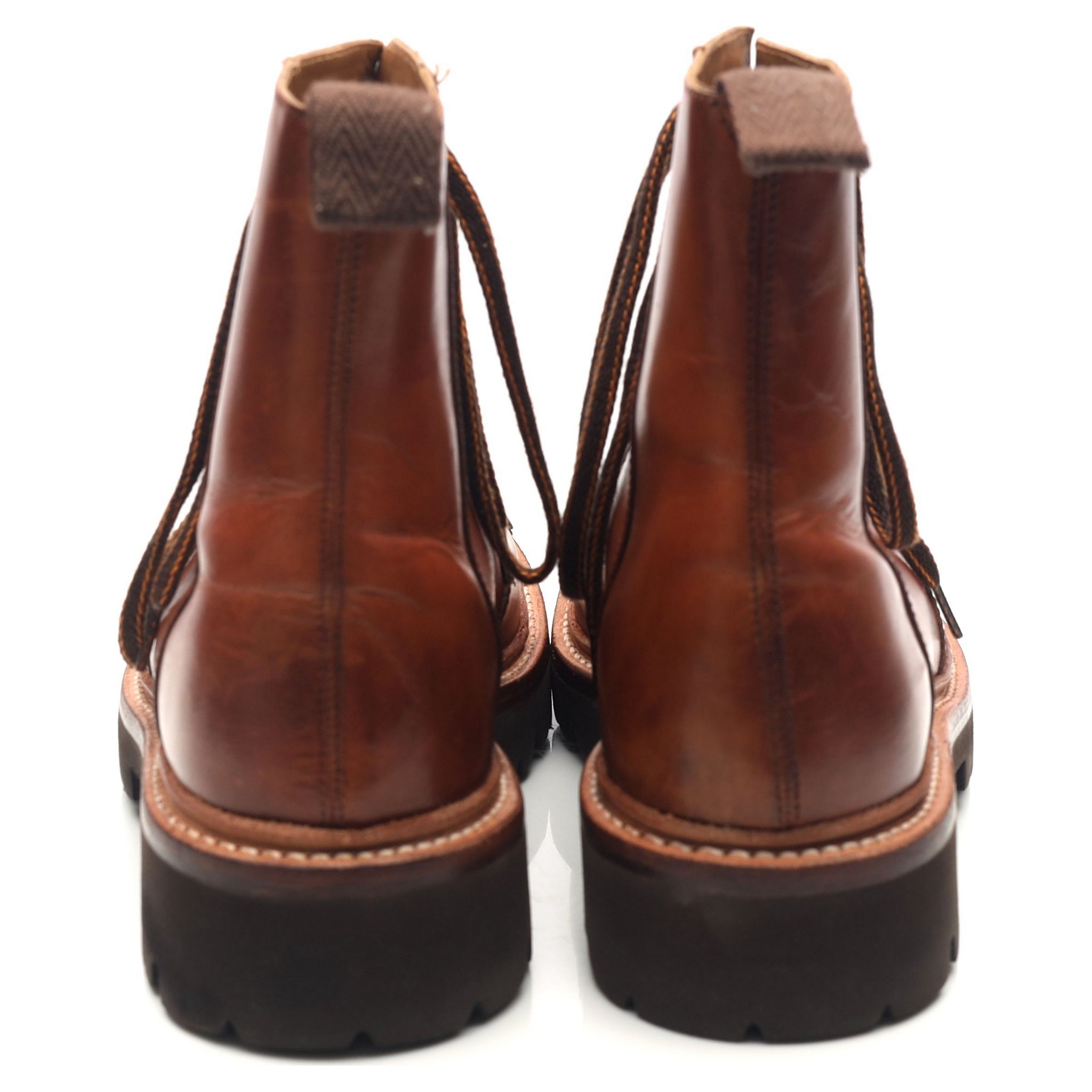 Grenson Nanette boots rando cuir marron UK 5.5 femme