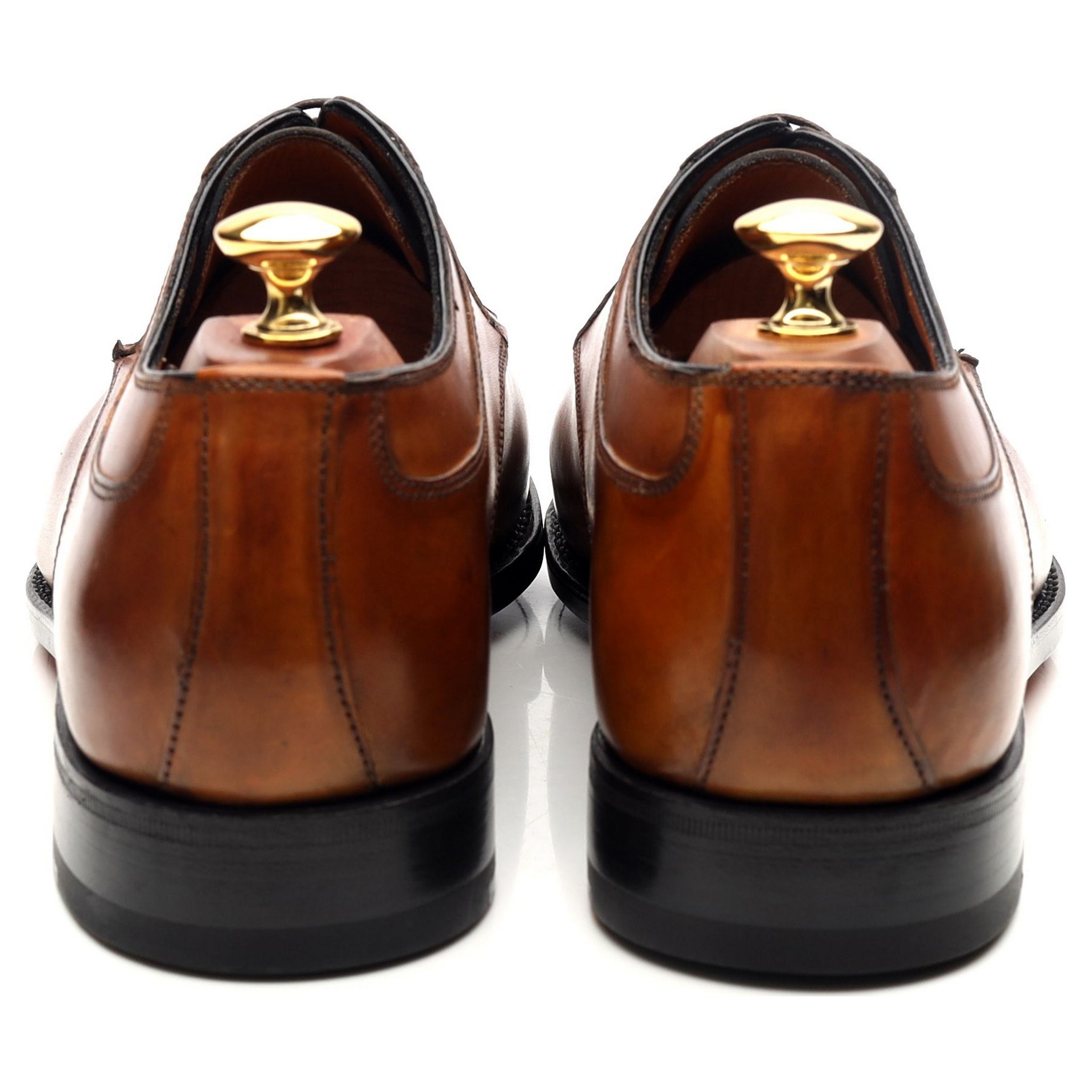 Bontoni Magnifico derby cuir marron UK 9 veau