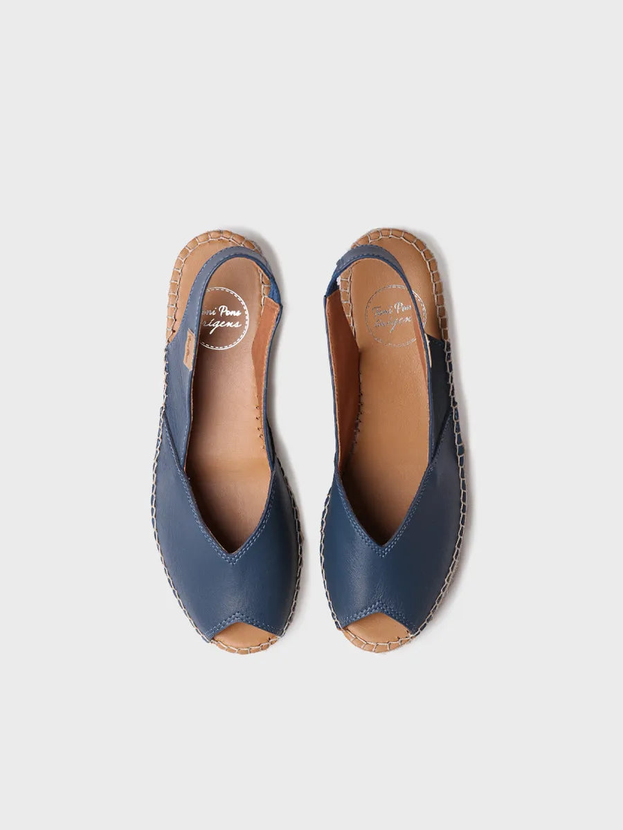 Toni Pons Bernia-P espadrilles compensées cuir