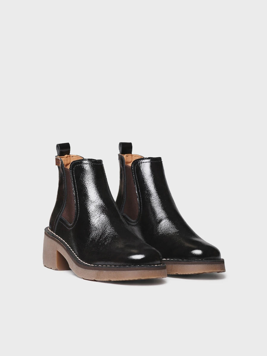 Toni Pons Iria-CA boots chelsea femme vernis talon 5 cm